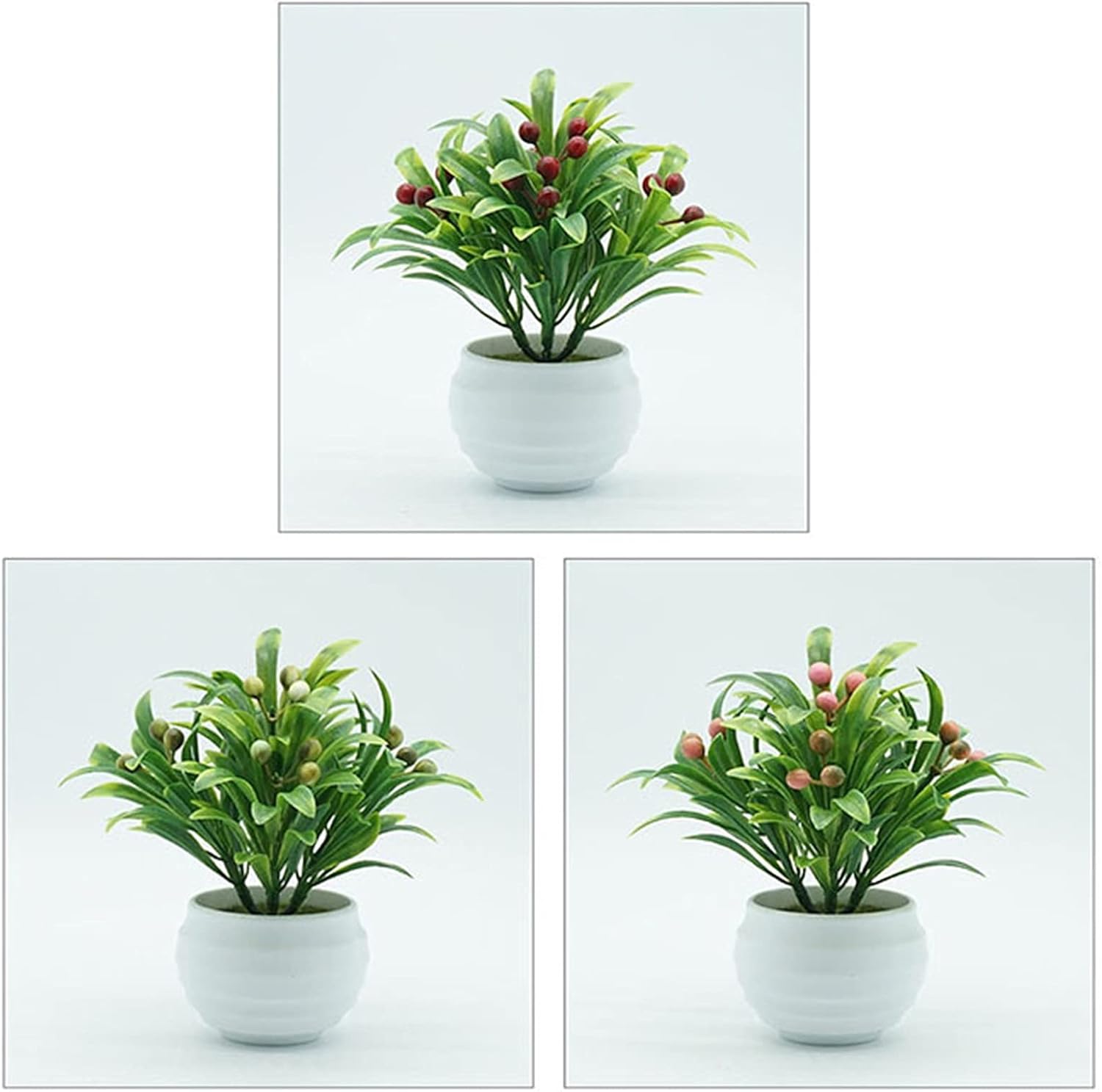 Miniature Artificial Plants for Home Decor