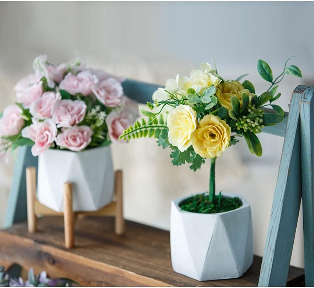 Artificial Flower Mini Bouquet Home Decor Set