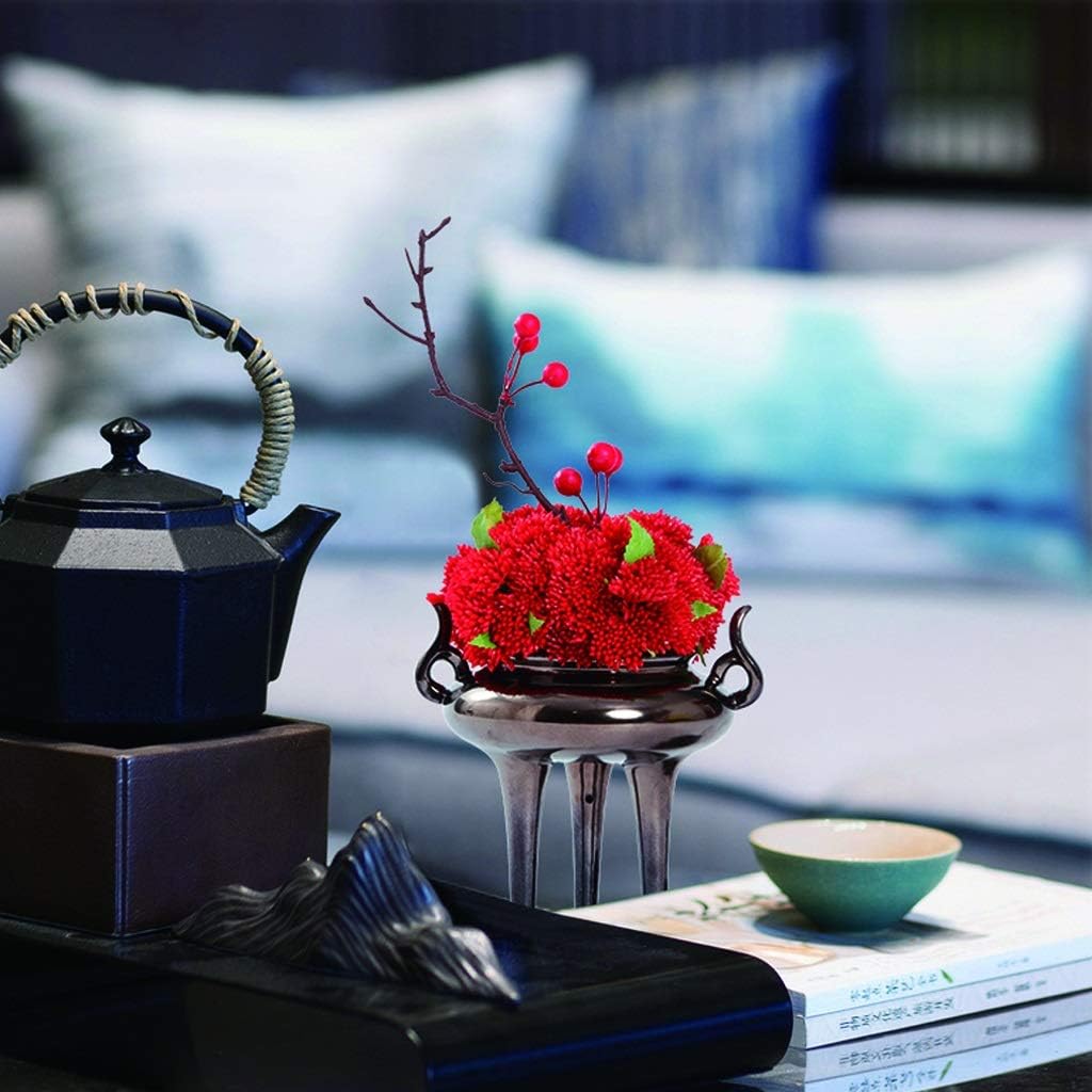 Artificial Flower Bonsai Set for Office and Home