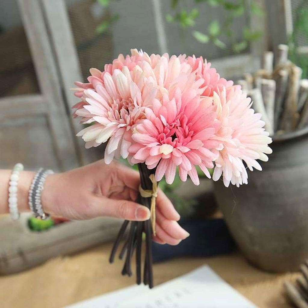 Artificial Flowers Bouquet African Chrysanthemum Fake Home Decor