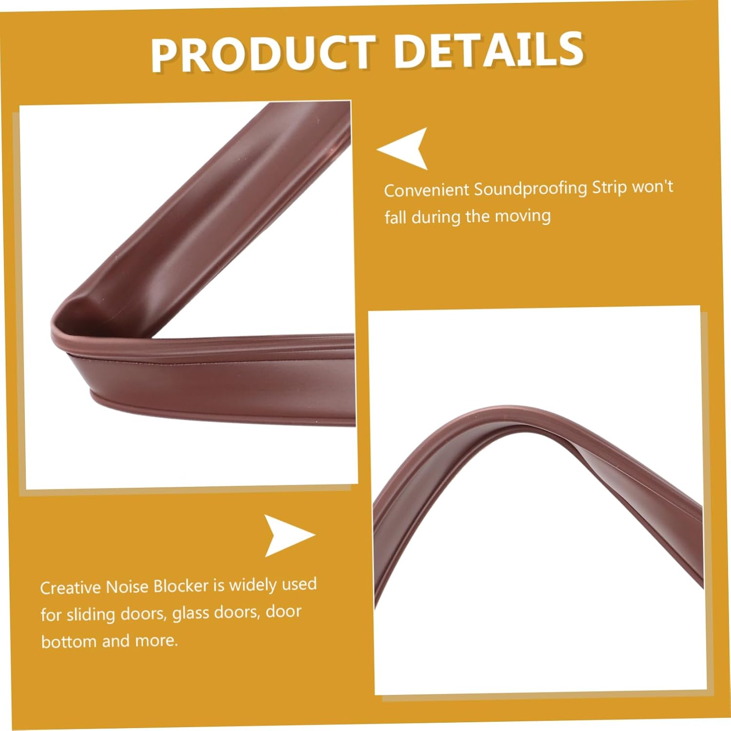Noise Blocker for Dorm Windproof Door Seal Strip