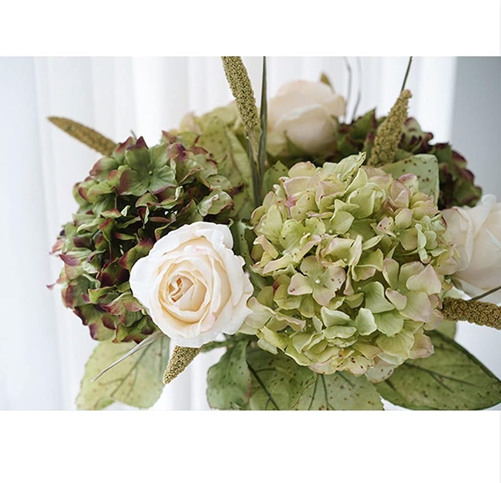 Artificial Hydrangea Flowers Simulated Dried Flowers Table Decoration Wedding Bouquet