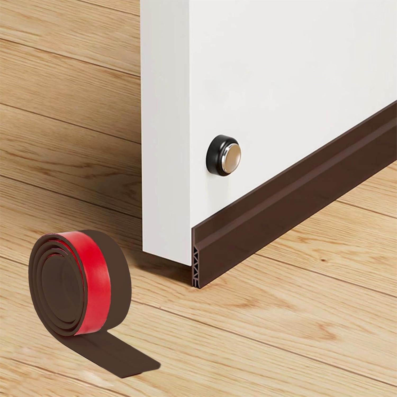Kakina CMSX Door Draft Stopper 2x39 Brown