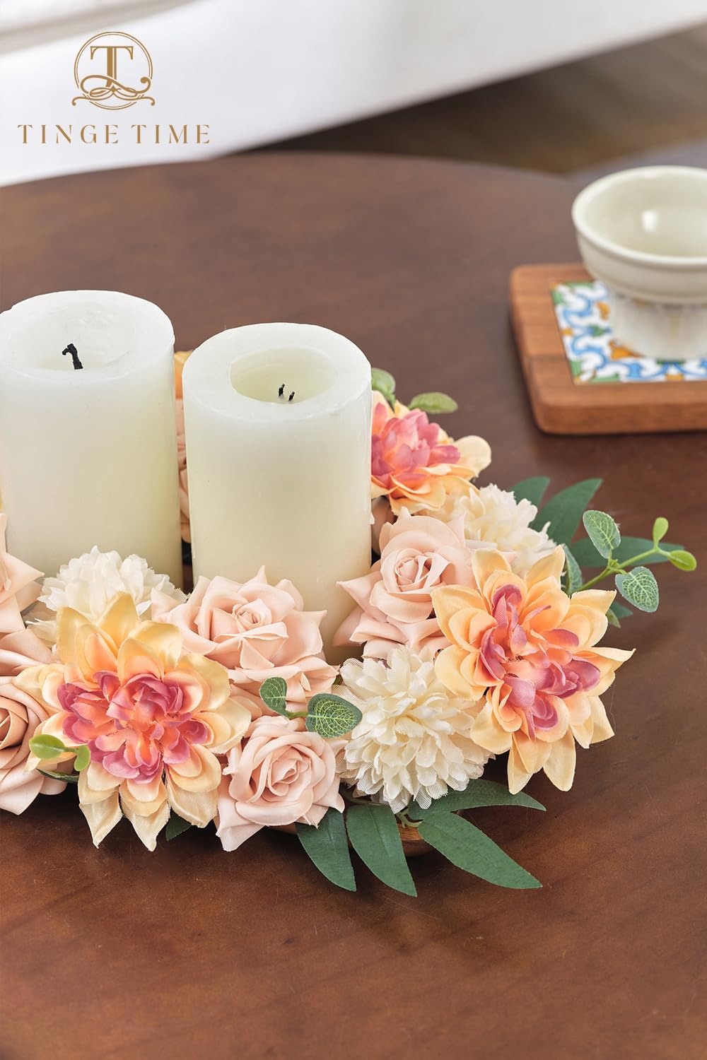 TINGE TIME Artificial Flowers Combo Box Set