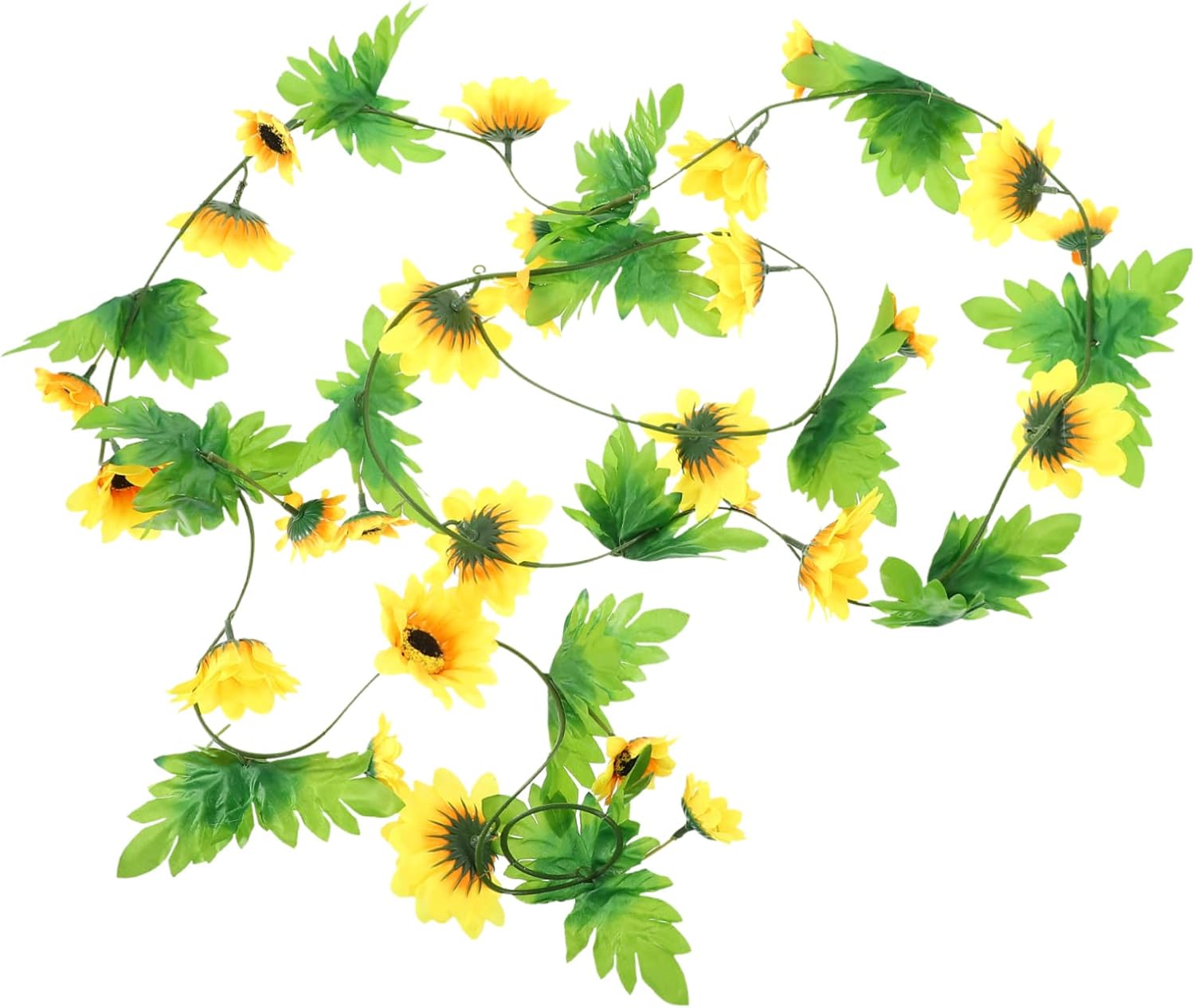 Zerodeko Artificial Sunflower Vines for Wedding and Home Decor