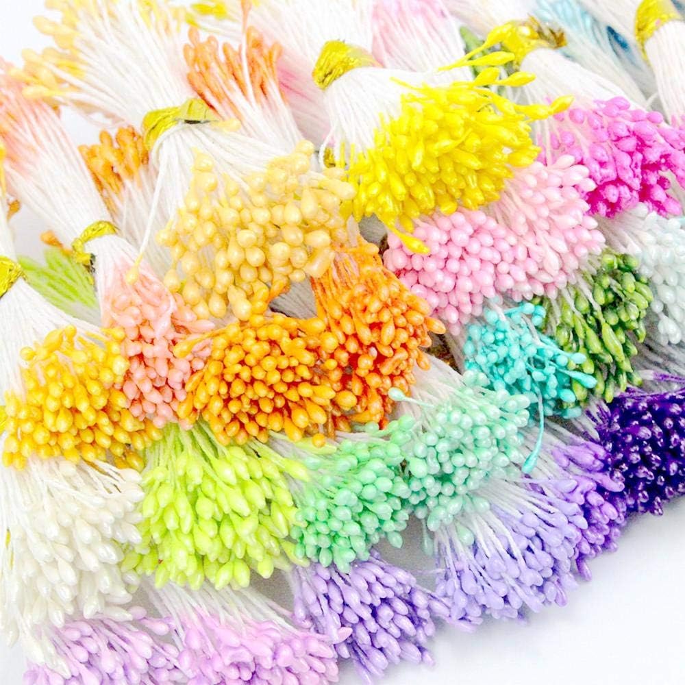 Artificial Dried Flower Stamen 900pcs Lot Ivory