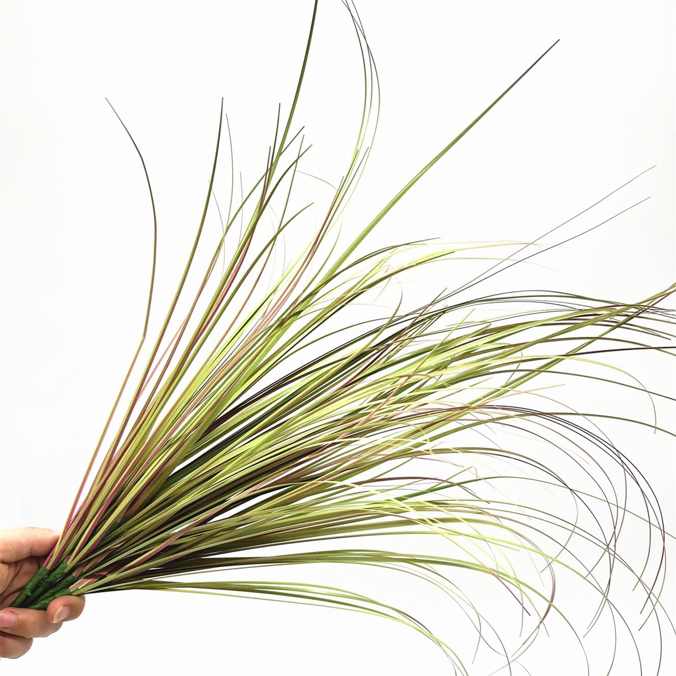 CATTREE Artificial Wheat Grass Plants 16 Pack Purple