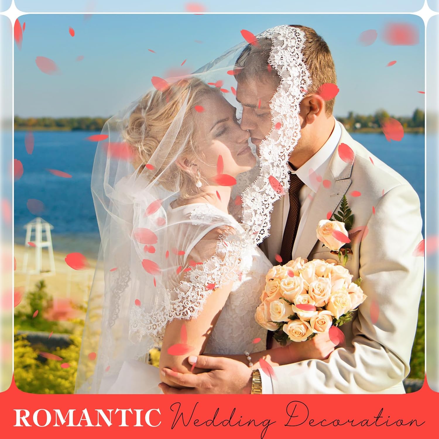 2500PCS Natural Red Hydrangea Petals for Wedding Aisle and Proposals