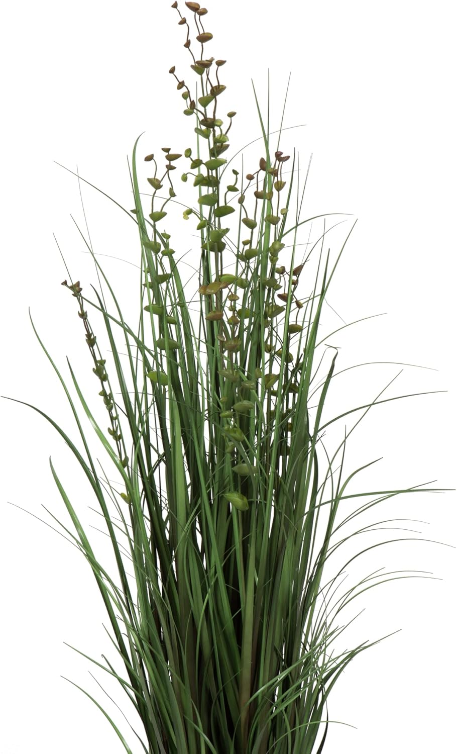 Vickerman 48 Inch Artificial Potted Green Grass and Eucalyptus