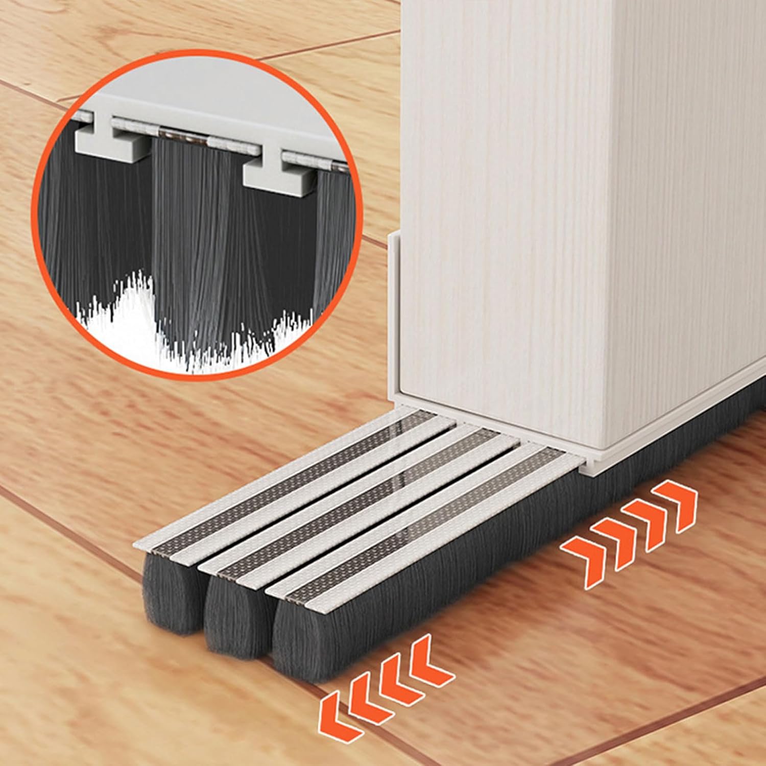 Under Door Draft Stopper Noise Blockers for Front Doors