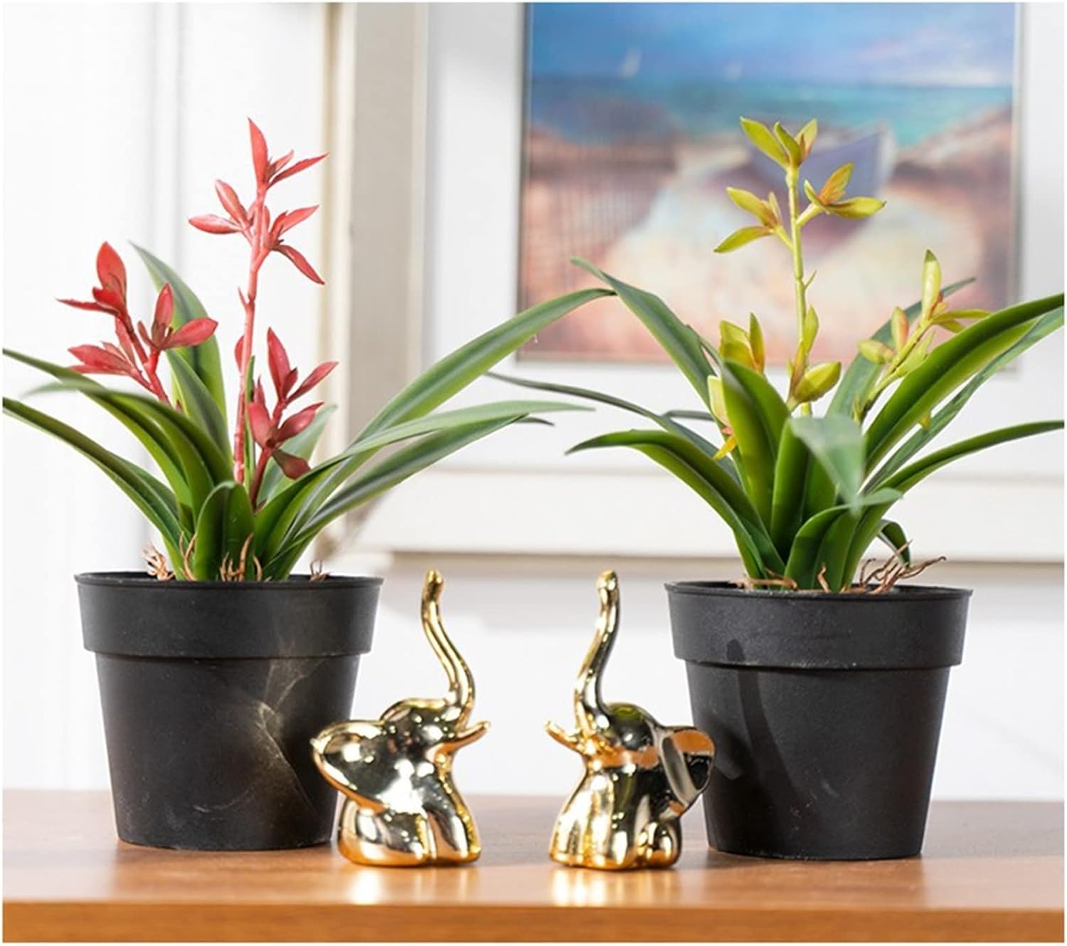 Realistic Artificial Potted Plants for Home and Office
