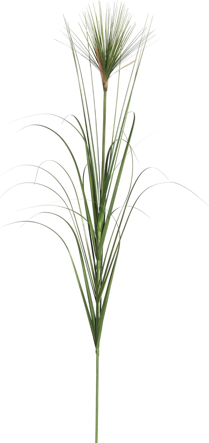 Vickerman 36 Artificial Green Brushed Grass with Black Pot