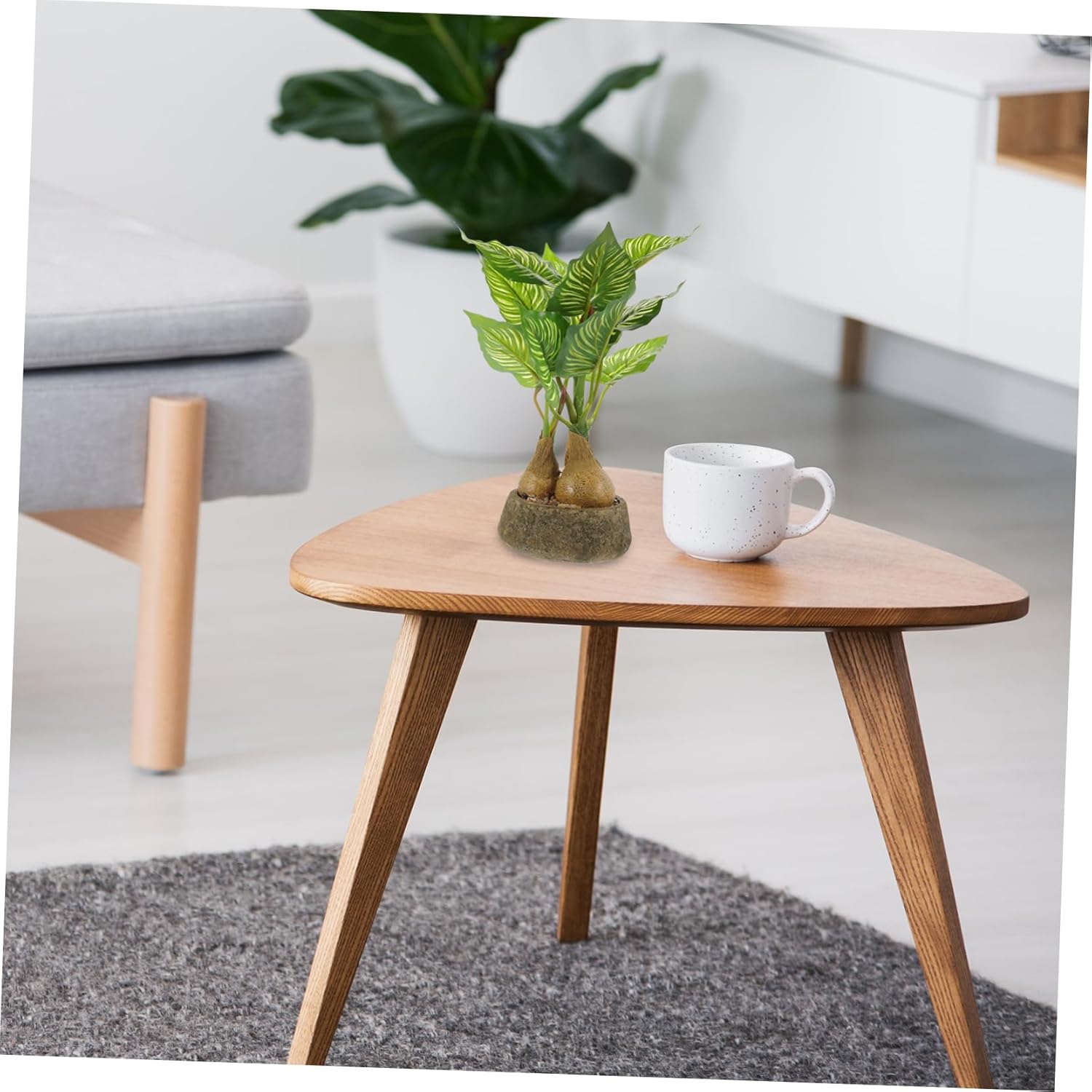 Lifelike Ivy Monstera Faux Plant in Pot Decor
