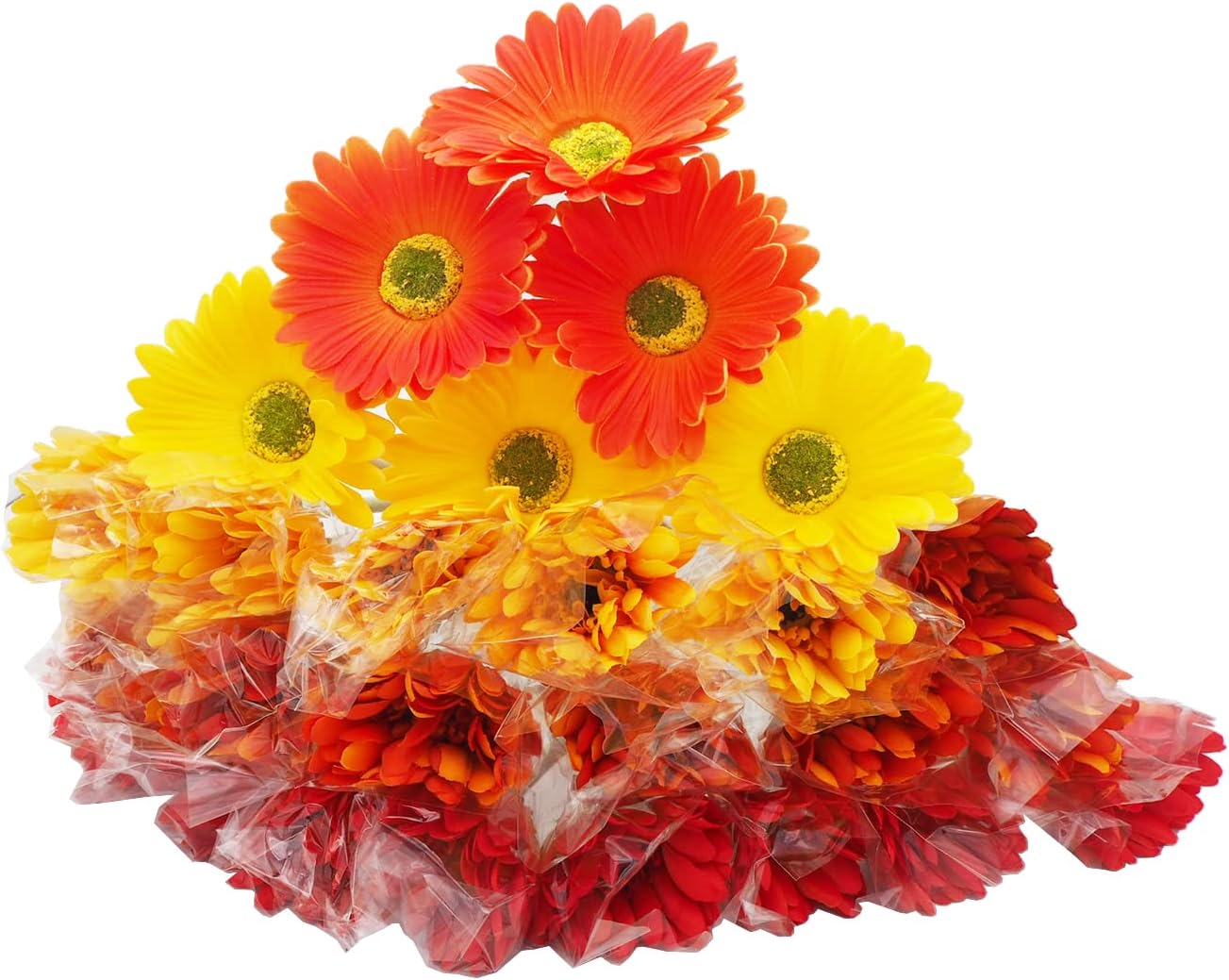 Momiaday 26Pcs Artificial Flowers Bouquets for Home Wedding Decor