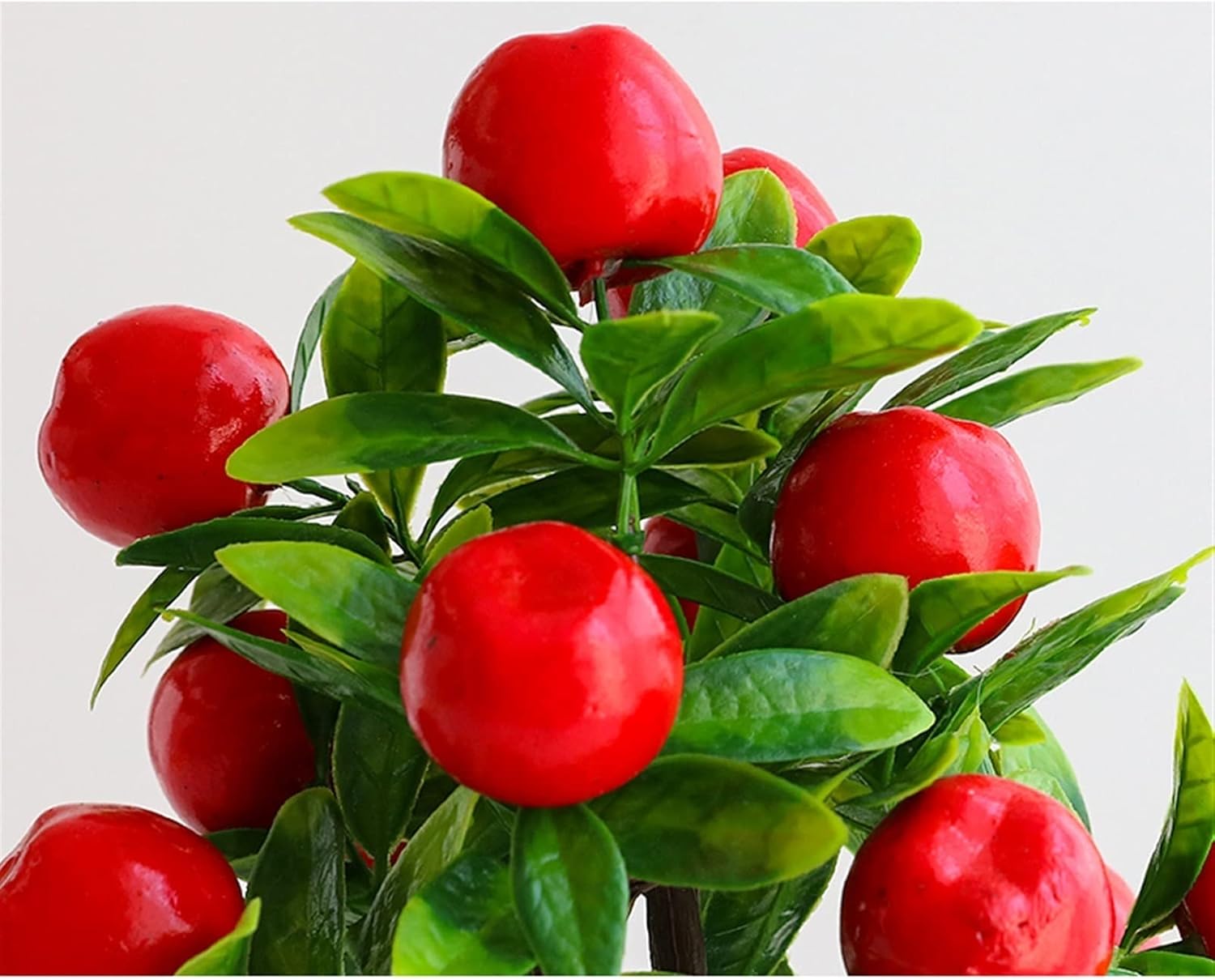 Lifelike Fake Pomegranate Mango Apple Tree Artificial Potted Plant for Home Office