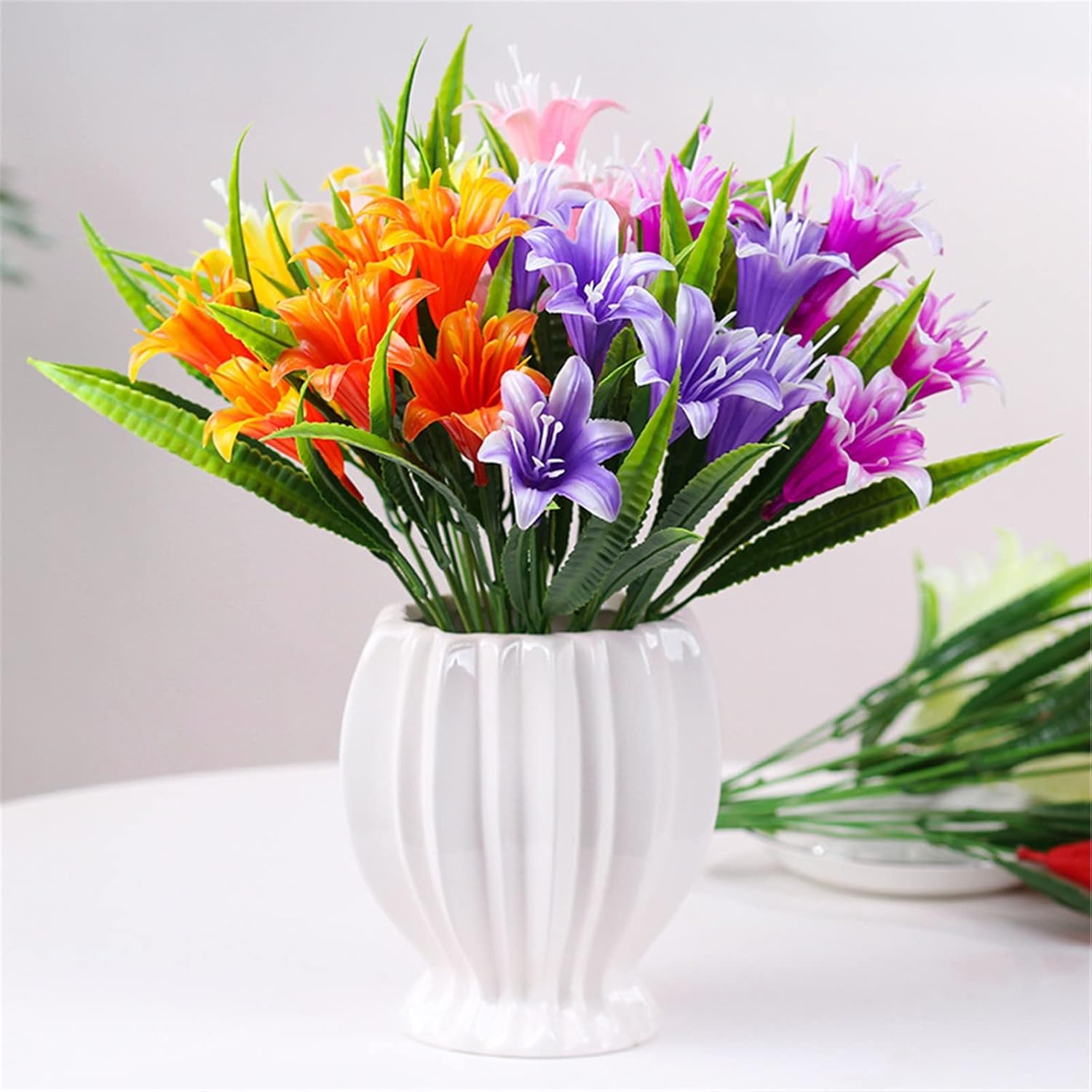 Artificial Calla Lily Flowers for Outdoor Decor
