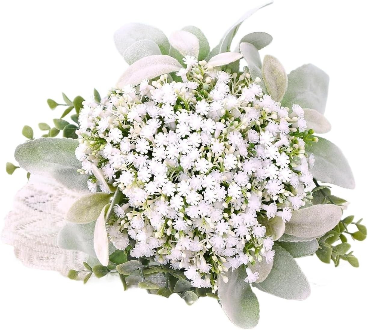 Elegant Wedding Bridesmaid Bouquets Artificial Flowers 4 Sets
