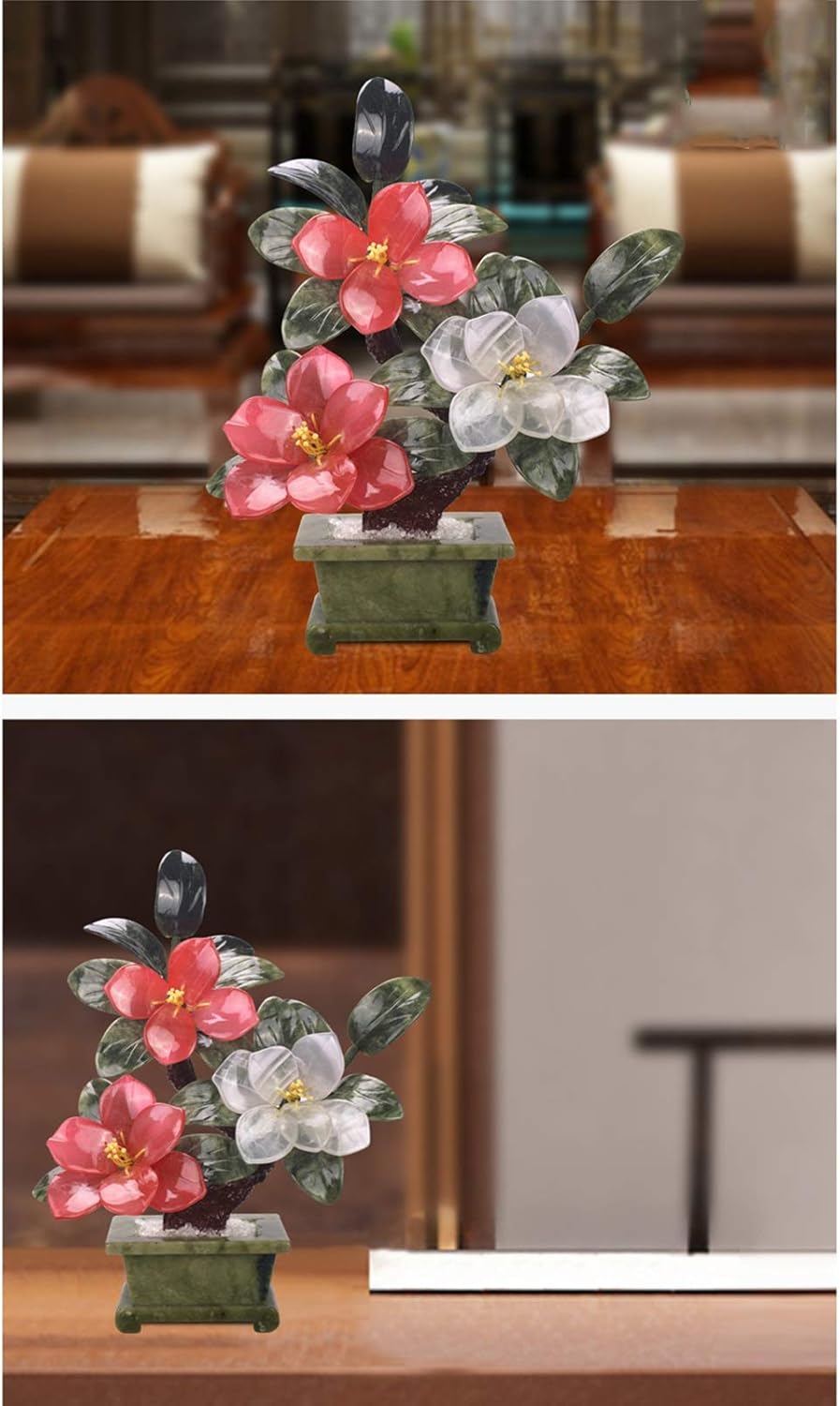 Artificial Peony Bonsai Tree for Home Decor