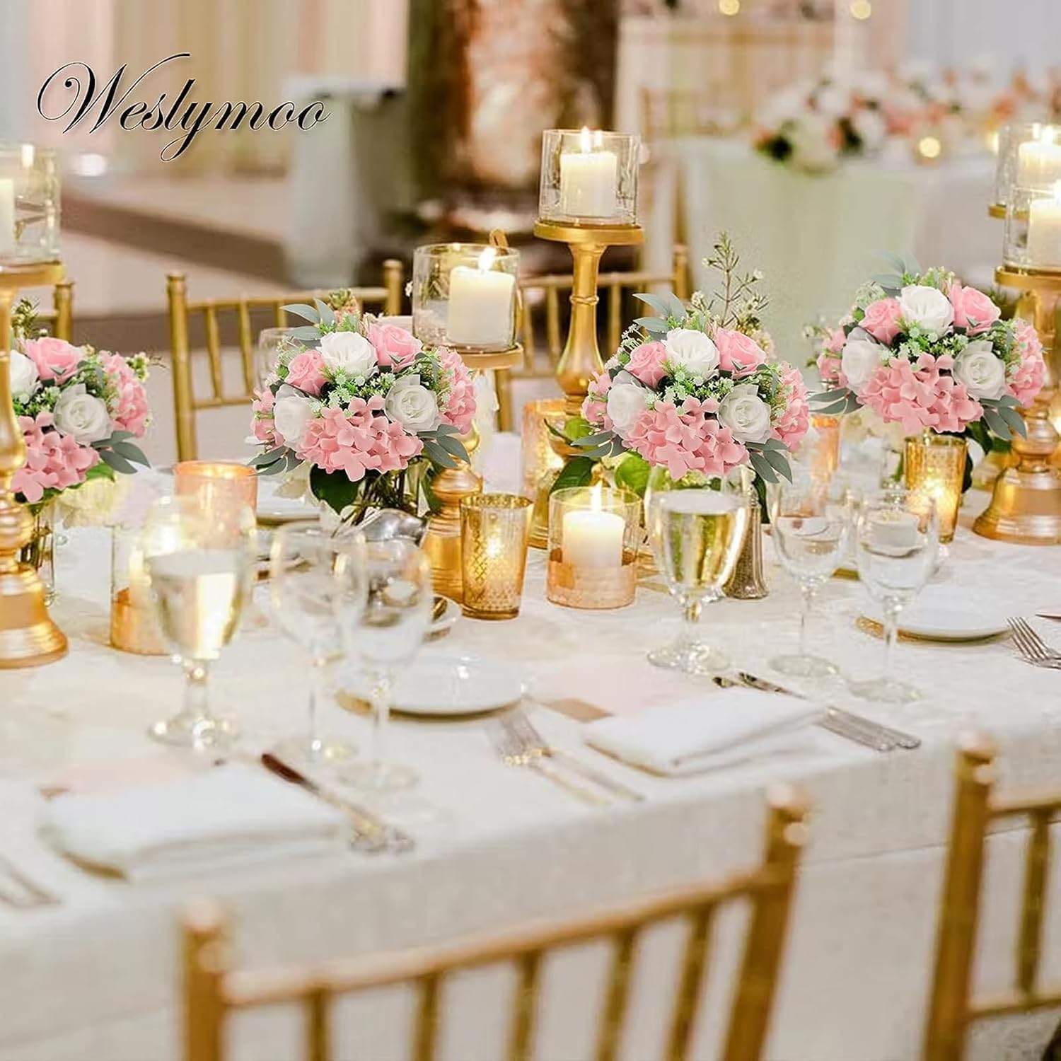 Artificial Flower Balls for Wedding Centerpieces and Home Decor