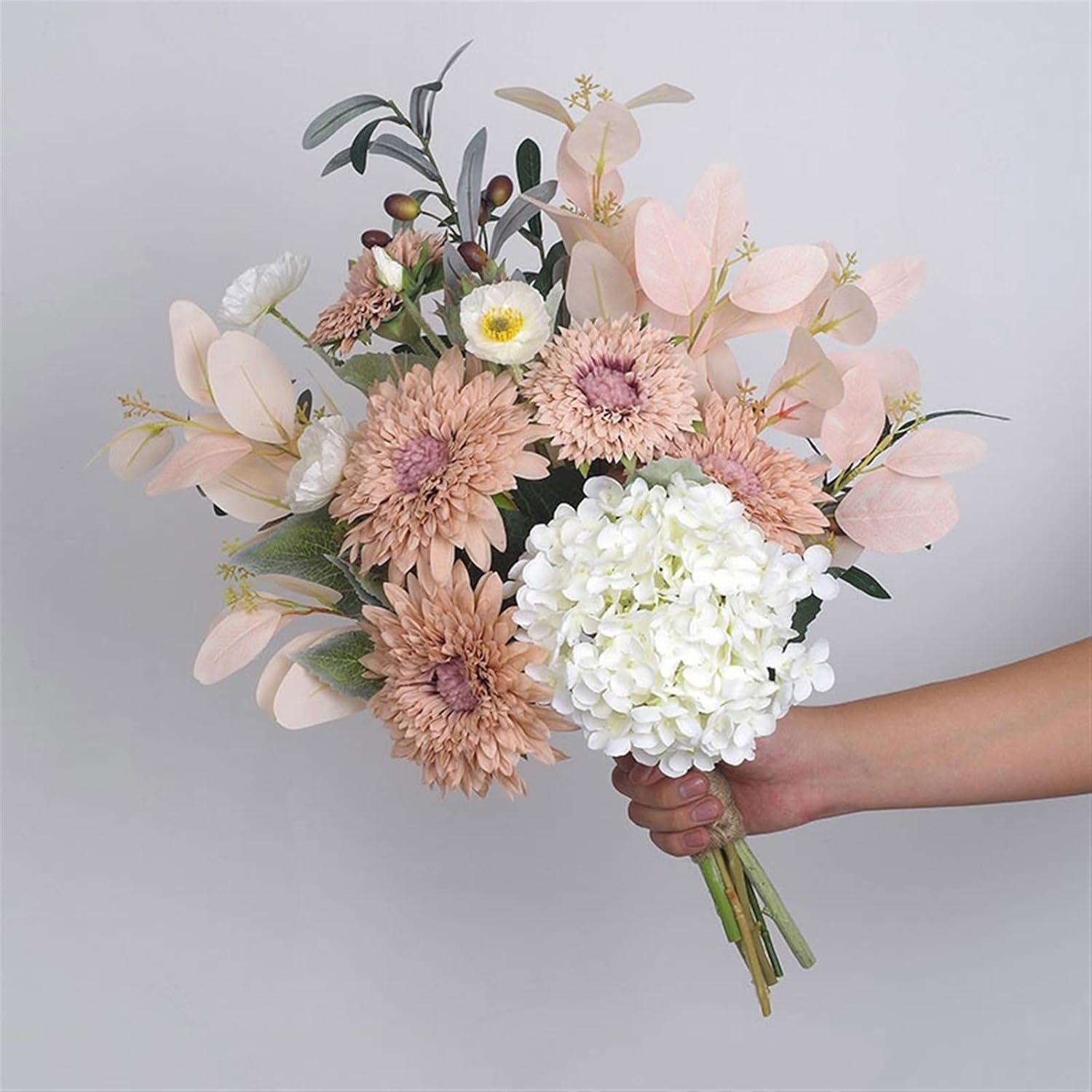 Lifelike Silk Sunflower Bouquet Indoor Decor