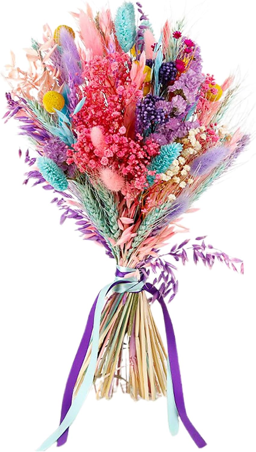 Wnvivi Pampas Grass Flower Bouquet 17 Inch Boho Centerpiece