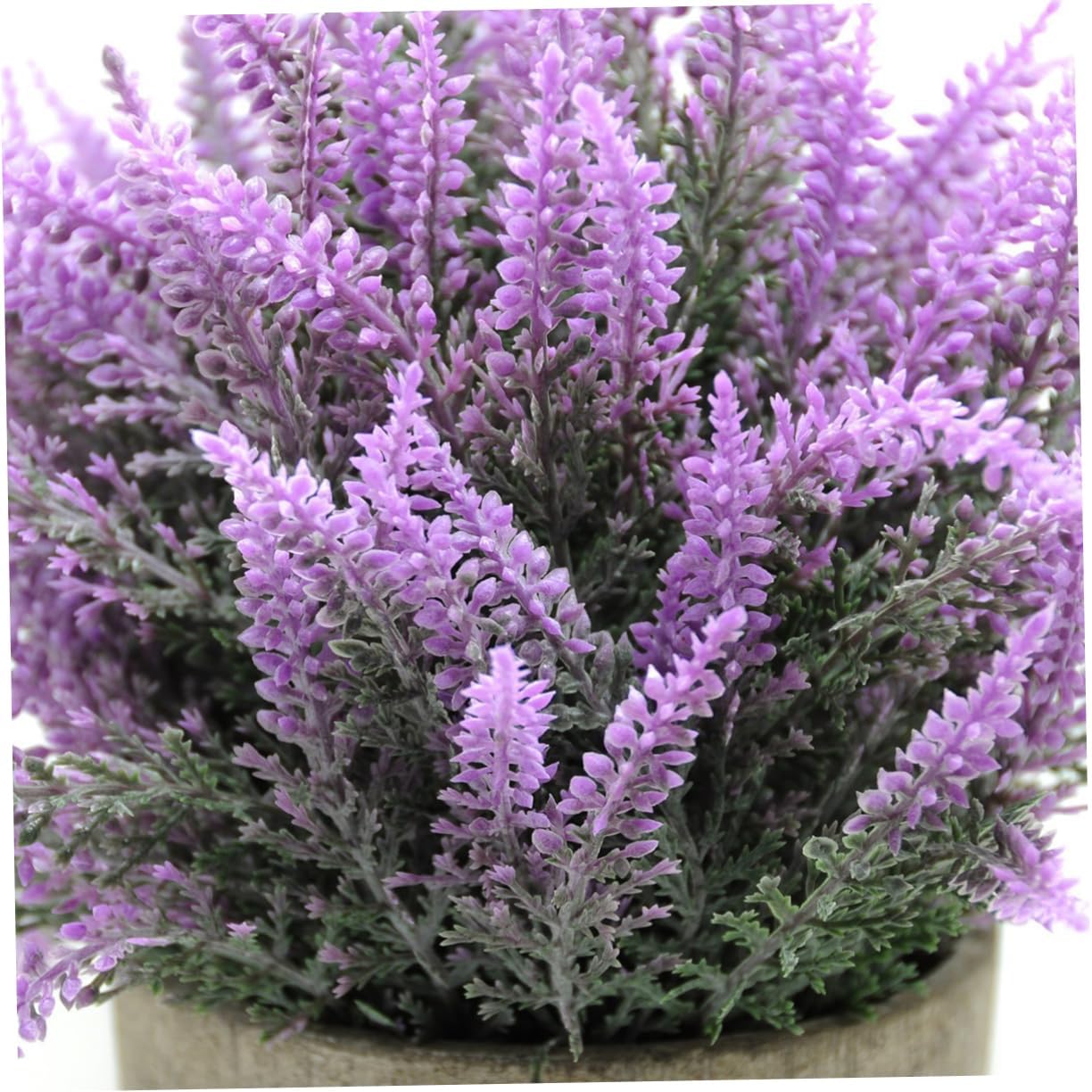 Artificial Lavender Arrangements in Pots for Home Office Garden