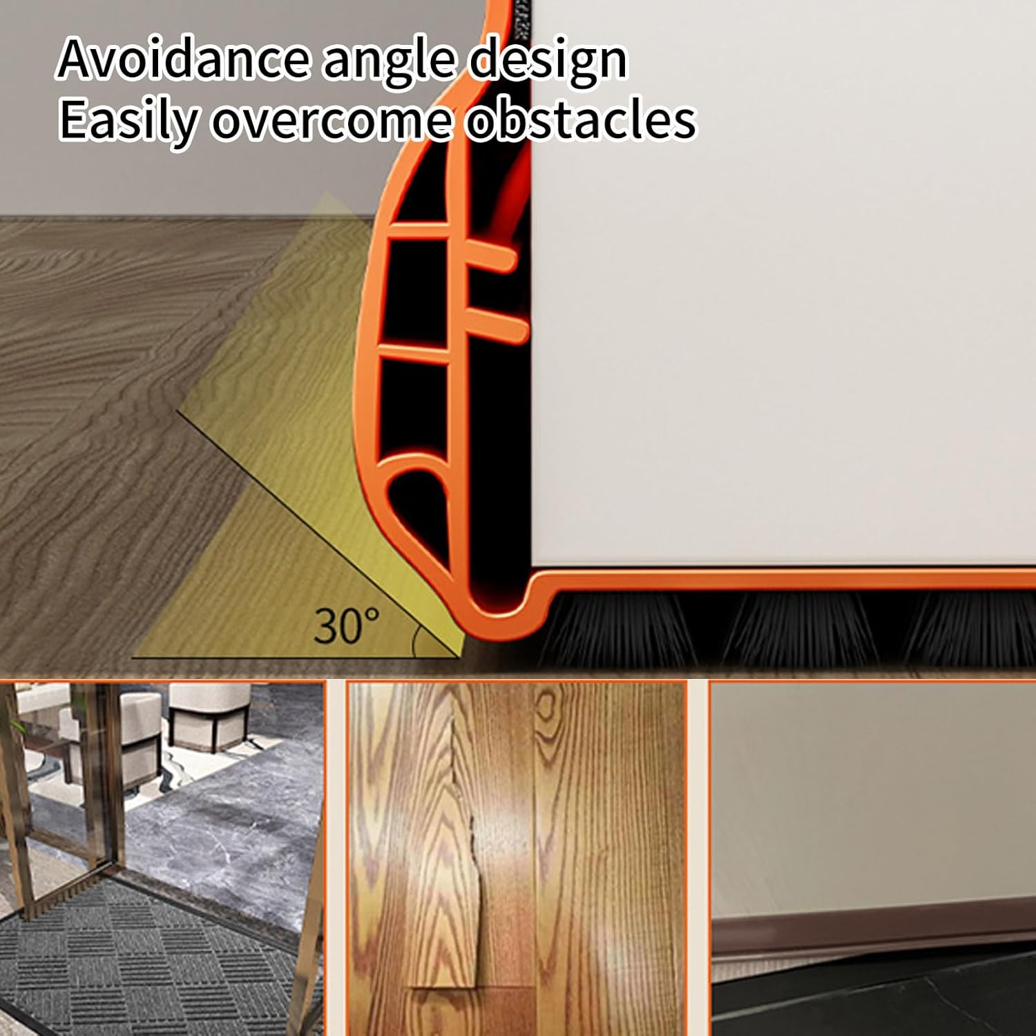 Shurhome Door Draft Stopper for Noise Reduction