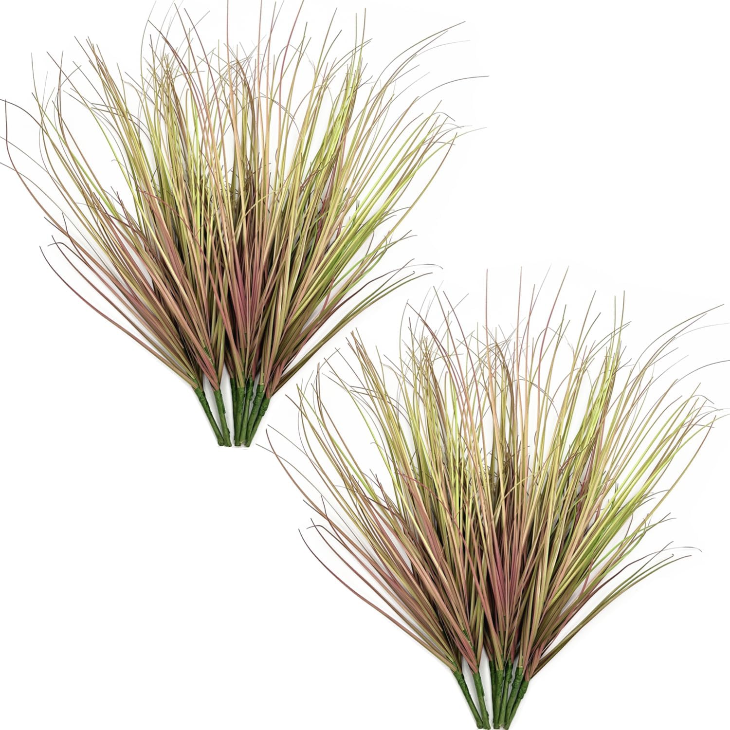 CATTREE Artificial Wheat Grass Plants 16 Pack Purple