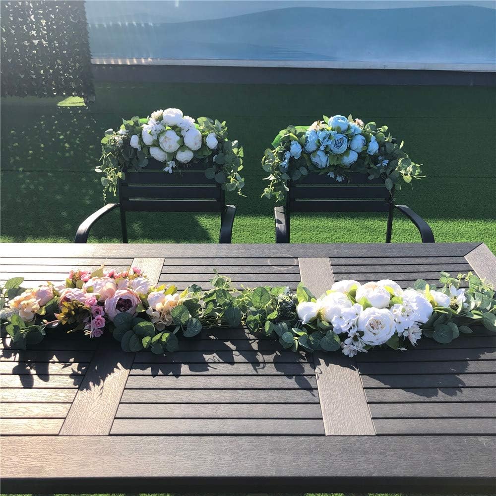 30 Inch Rustic Artificial Floral Swag for Wedding Arch