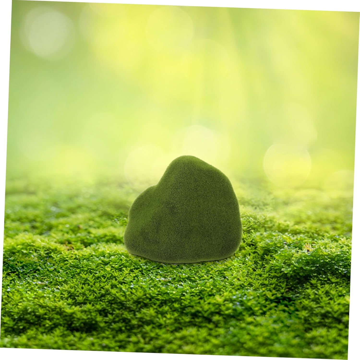 VINTORKY Faux Moss Stones for DIY Crafts and Decor