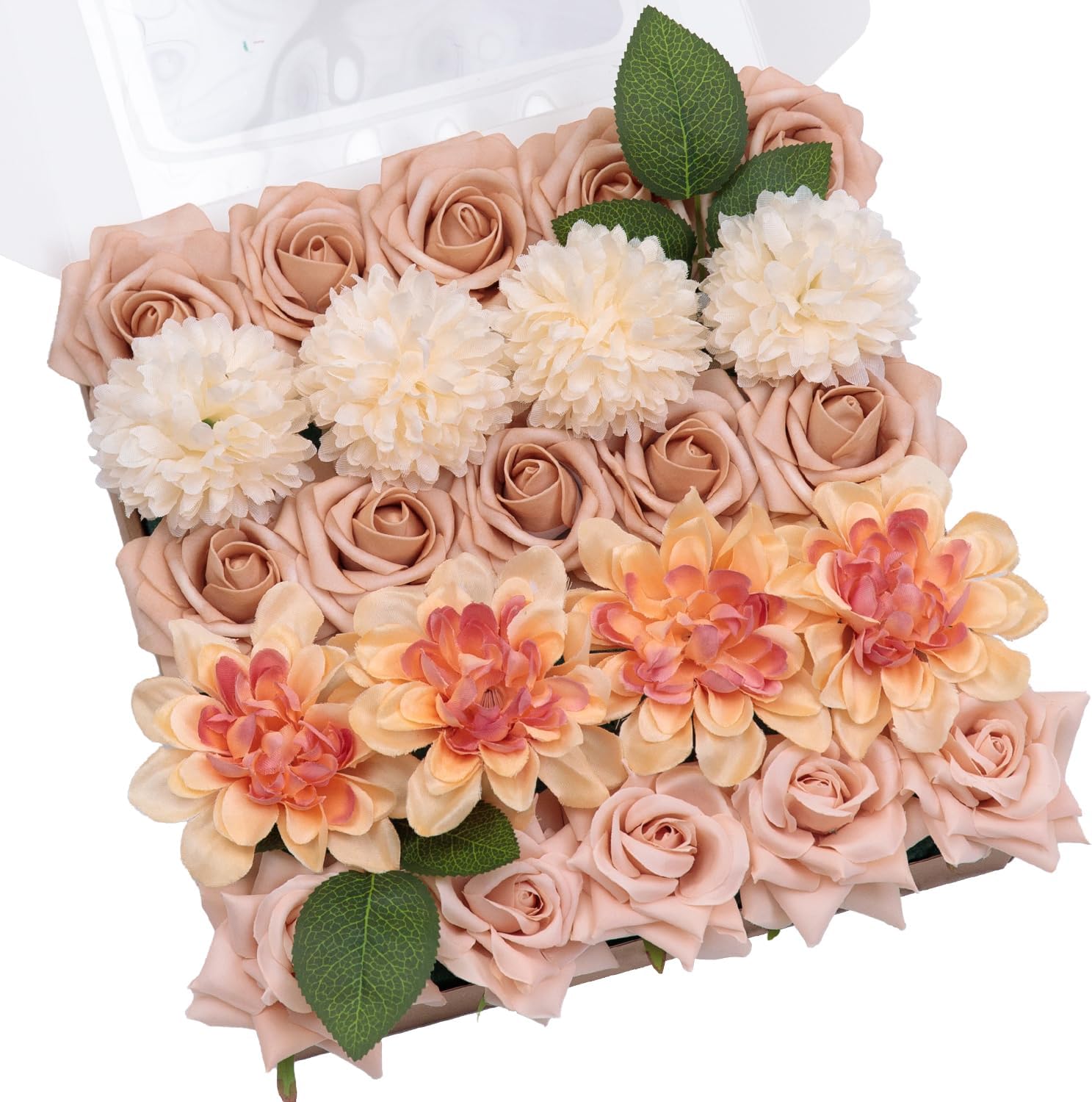 TINGE TIME Artificial Flowers Combo Box Set