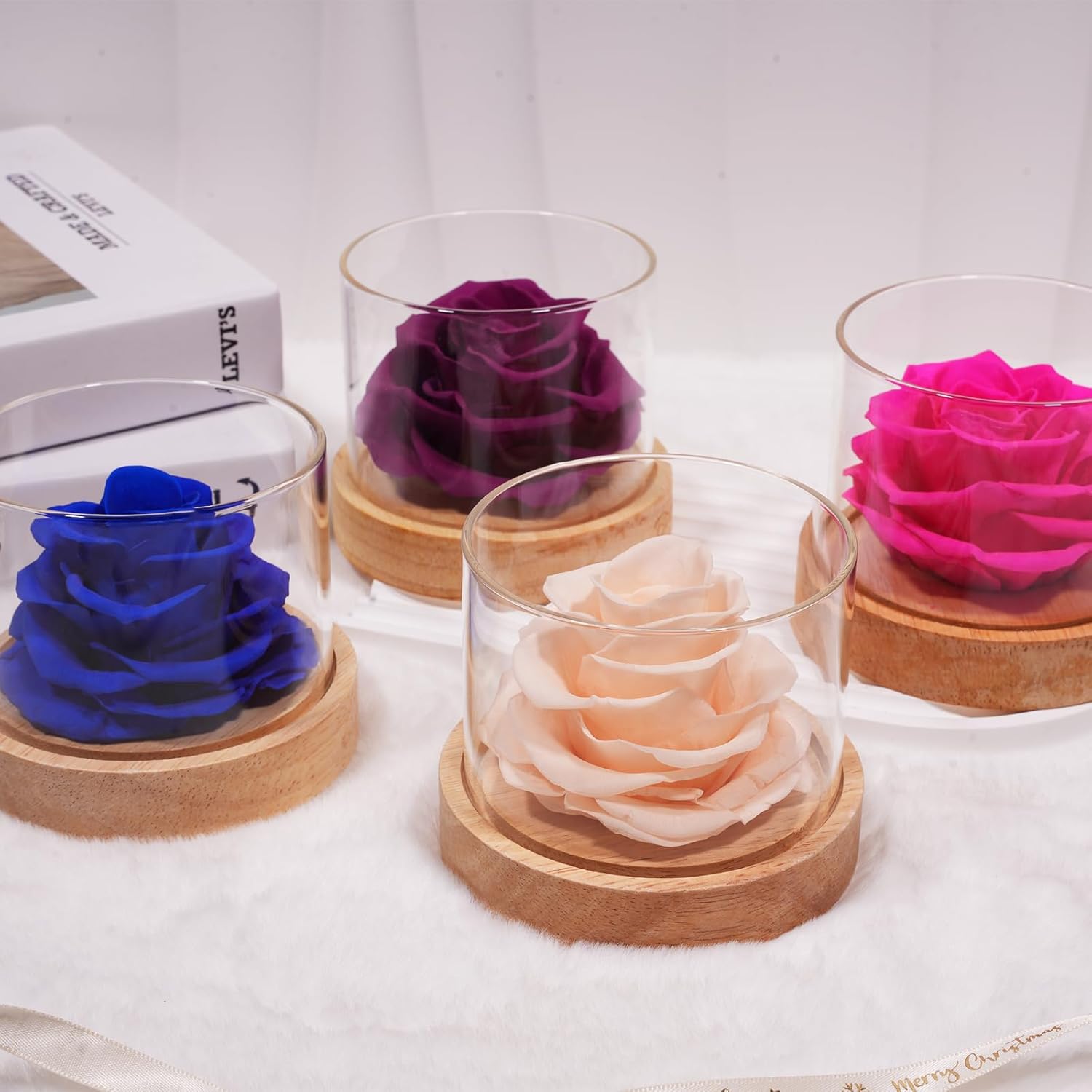 MODCON Home Scent Rose Real Fragrance Lasts 4 Months Gift for Her