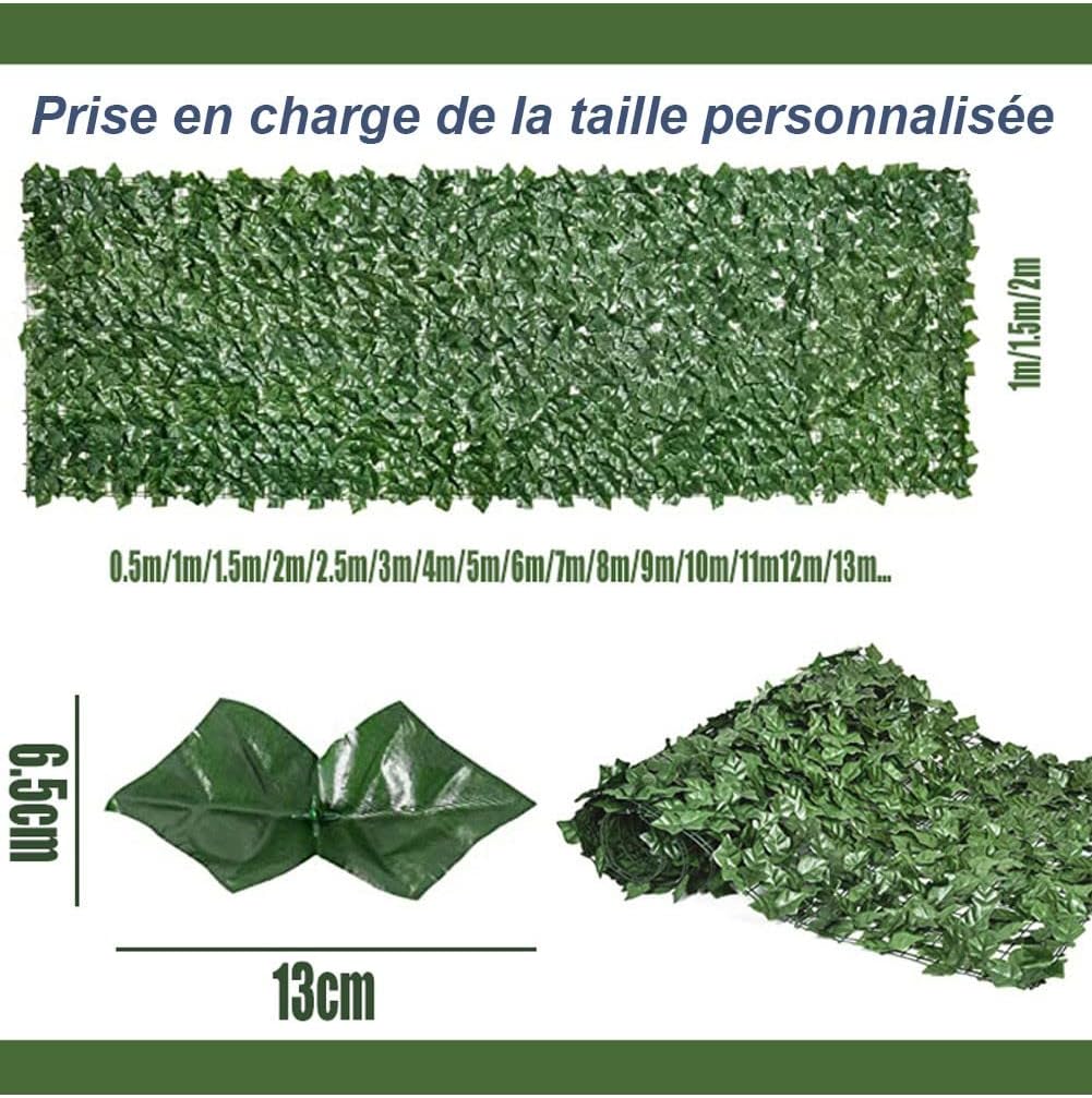 Artificial Ivy Privacy Fence Screen for Home Decor