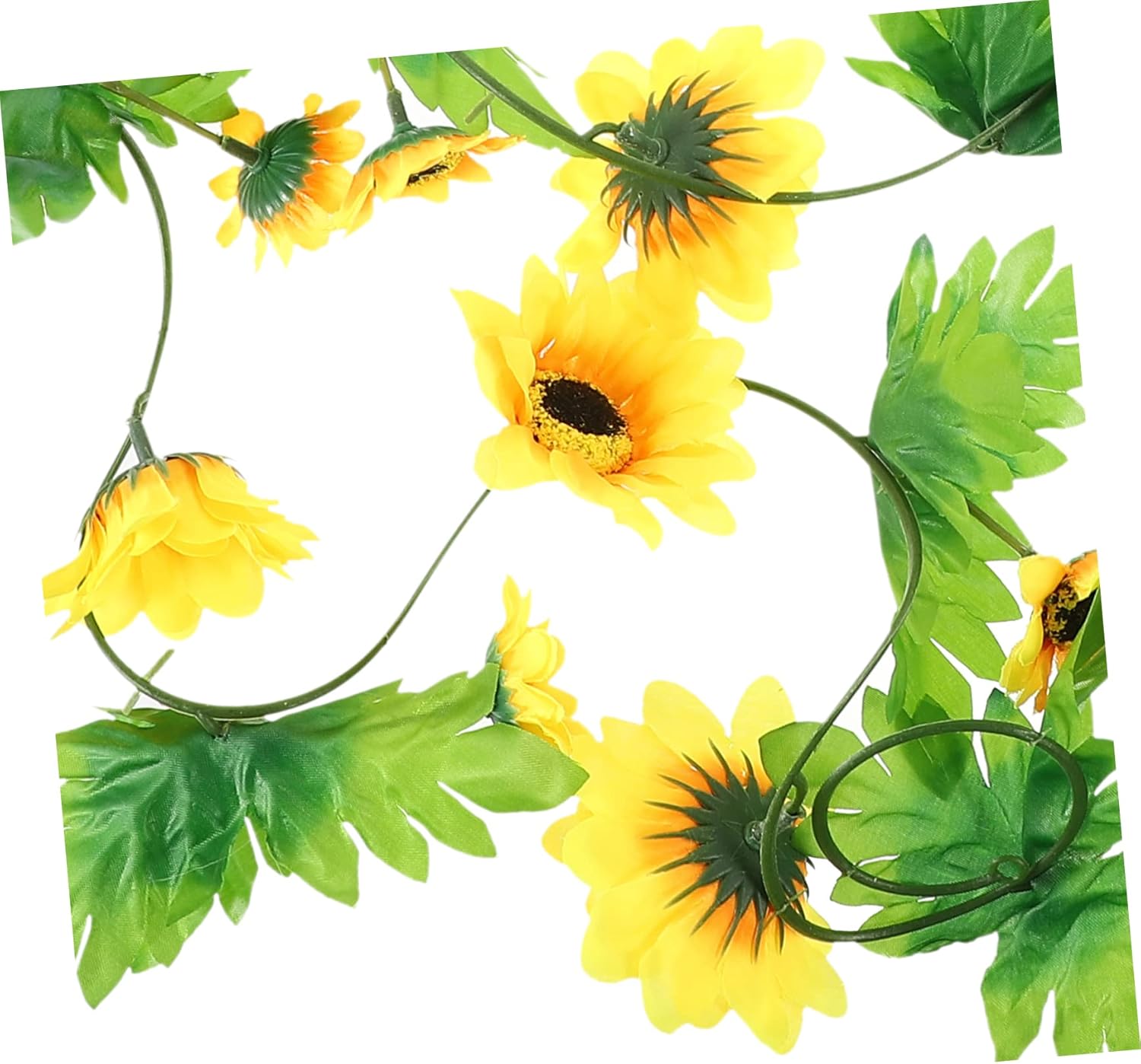 Zerodeko Artificial Sunflower Vines for Wedding and Home Decor