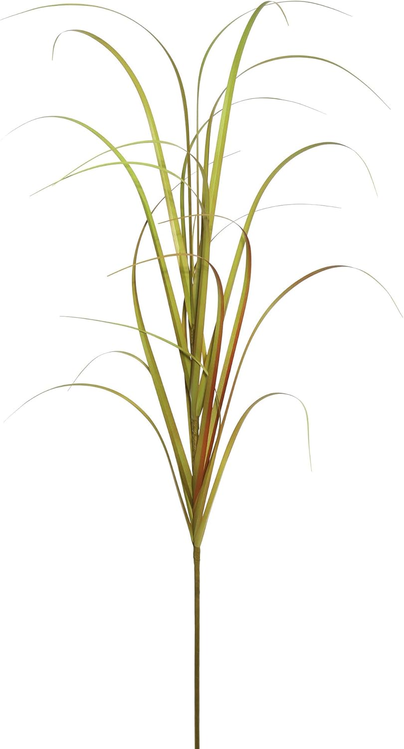 Vickerman 60 Inch Artificial Mixed Brown Grass with Black Pot