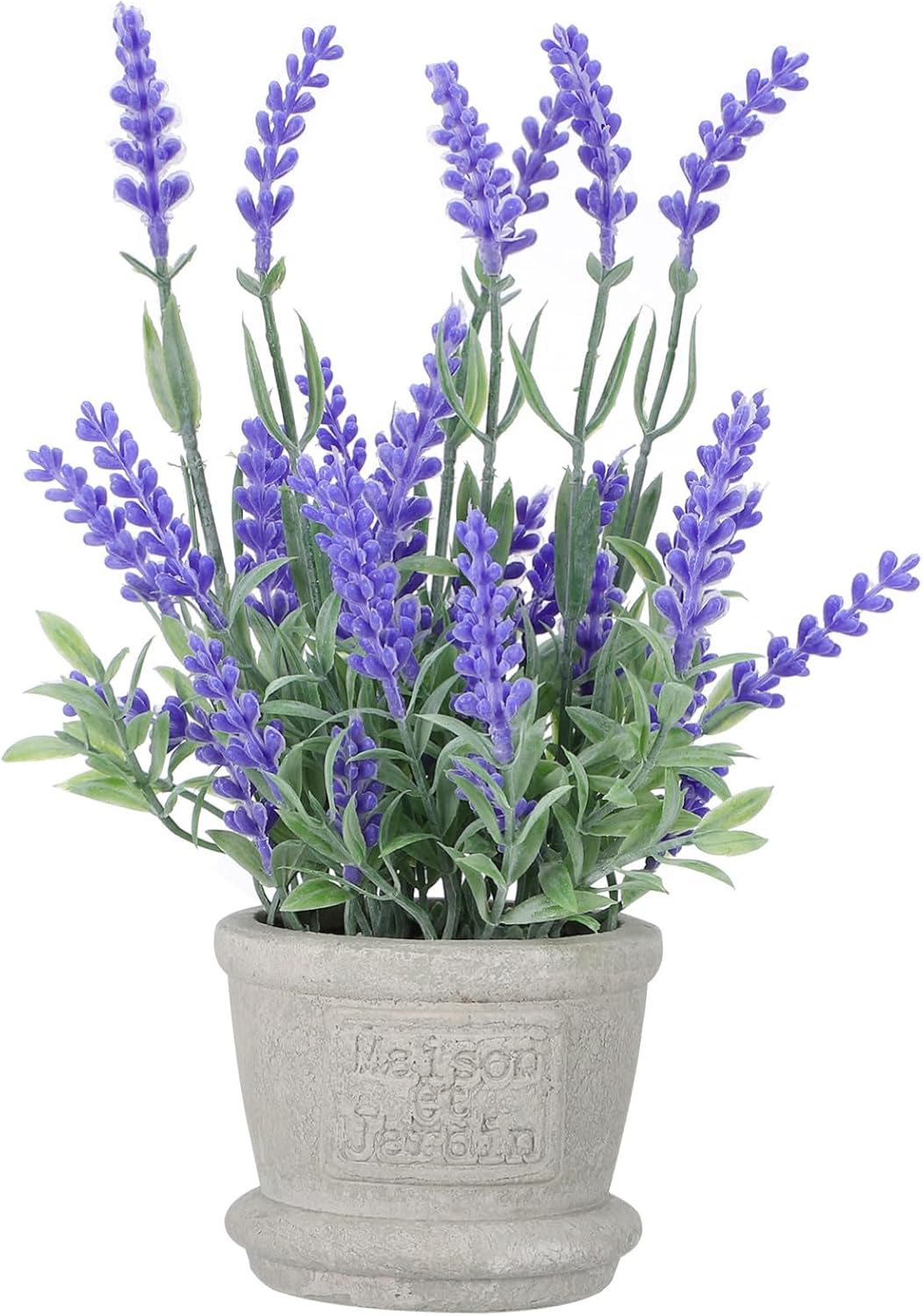 Artificial Lavender Potted Plant for Home Office Decor