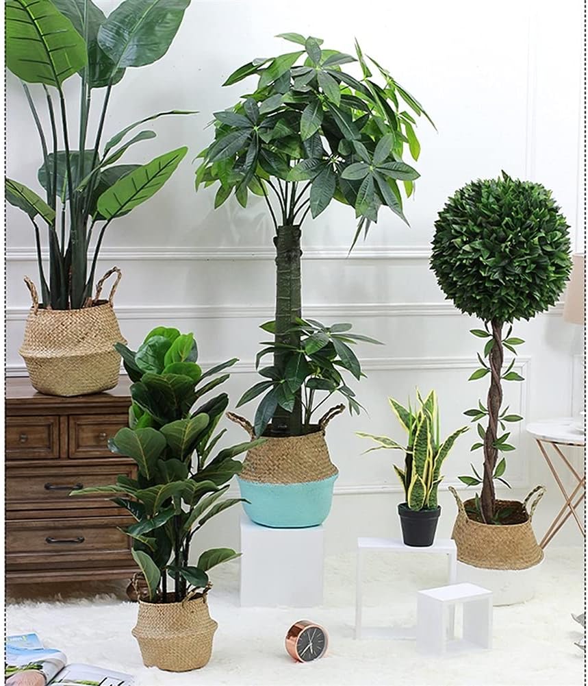 291 Inch Artificial Boxwood Topiary Tree in Black Plastic Pot