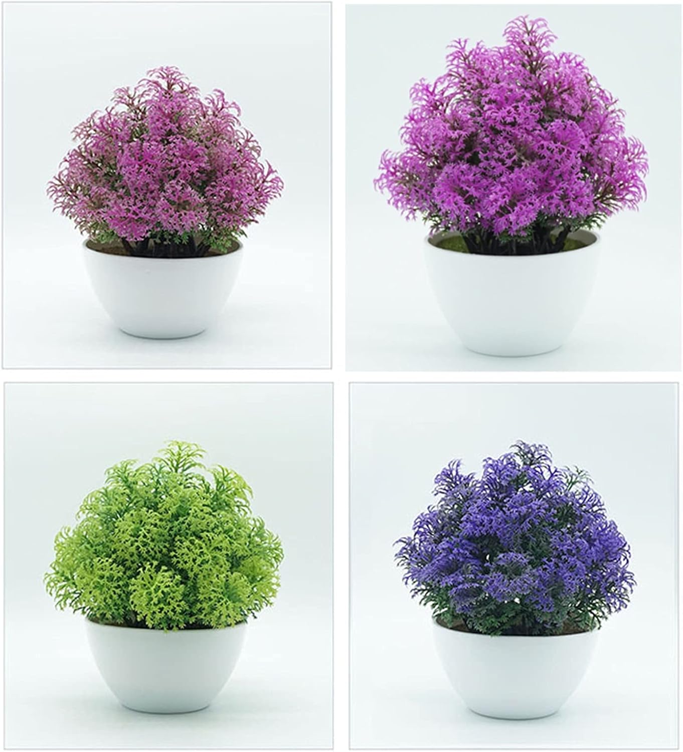 Gold Artificial Small Bonsai for Home Office Balcony Decoration