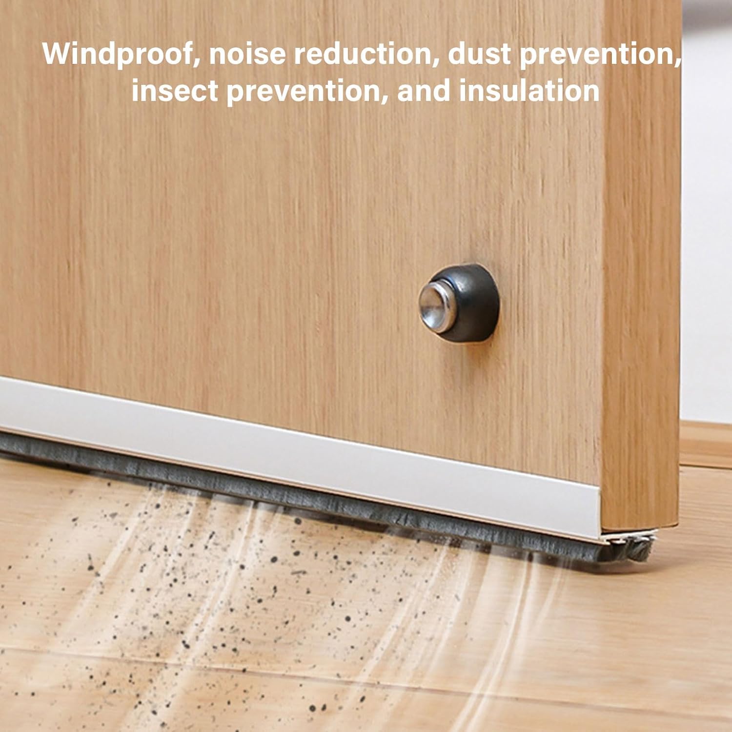 FeiYeup Under Door Draft Stopper Noise Blocker Sealing Strip