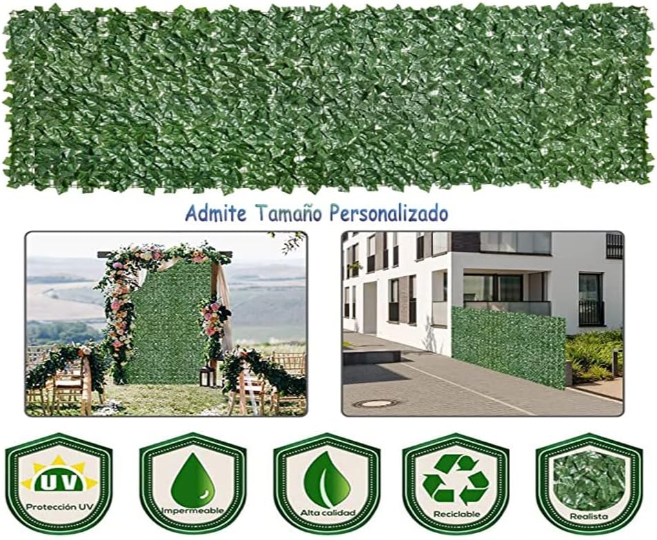 Artificial Ivy Privacy Fence Screen for Home Decor