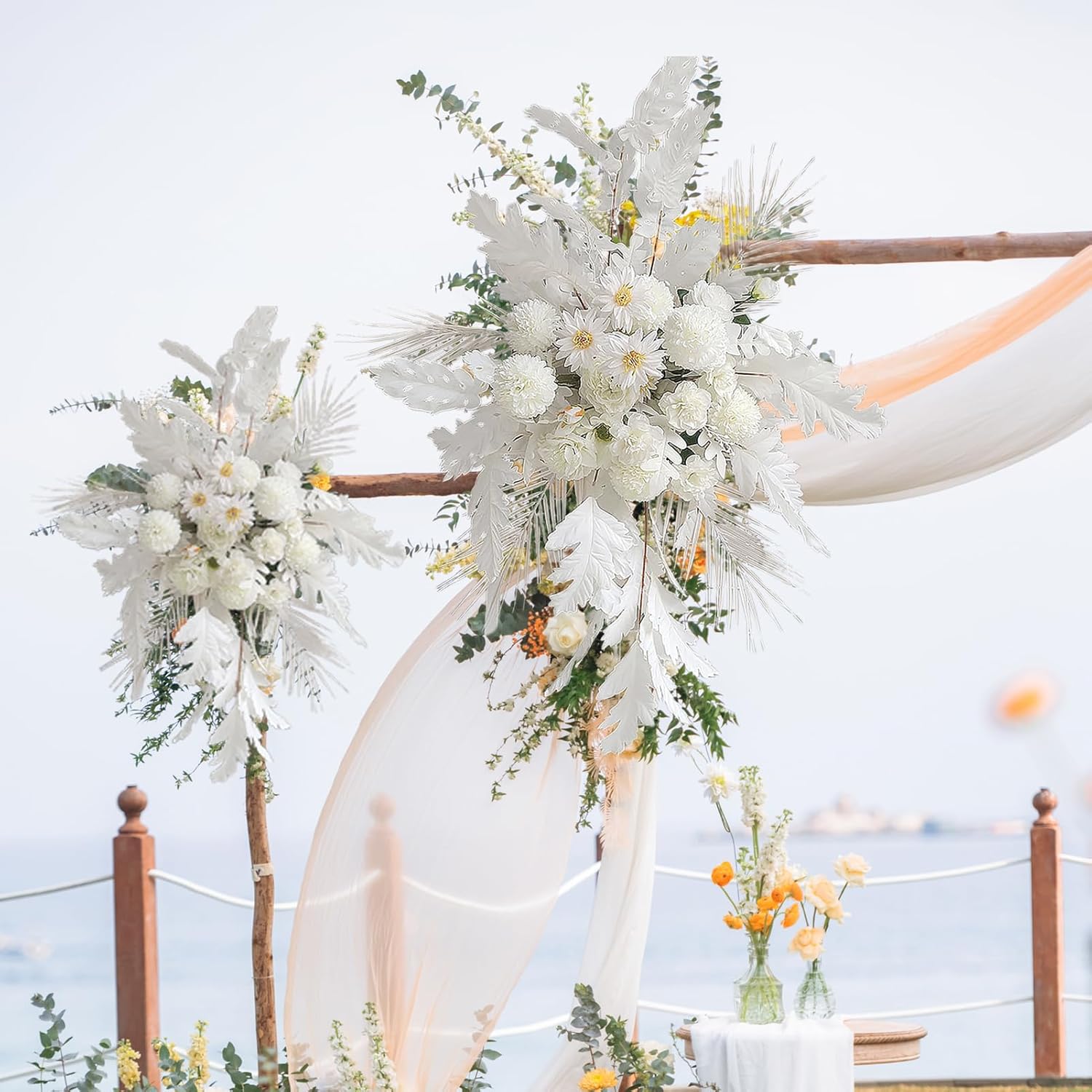 Artificial Wedding Bouquet with Foam Board Support B