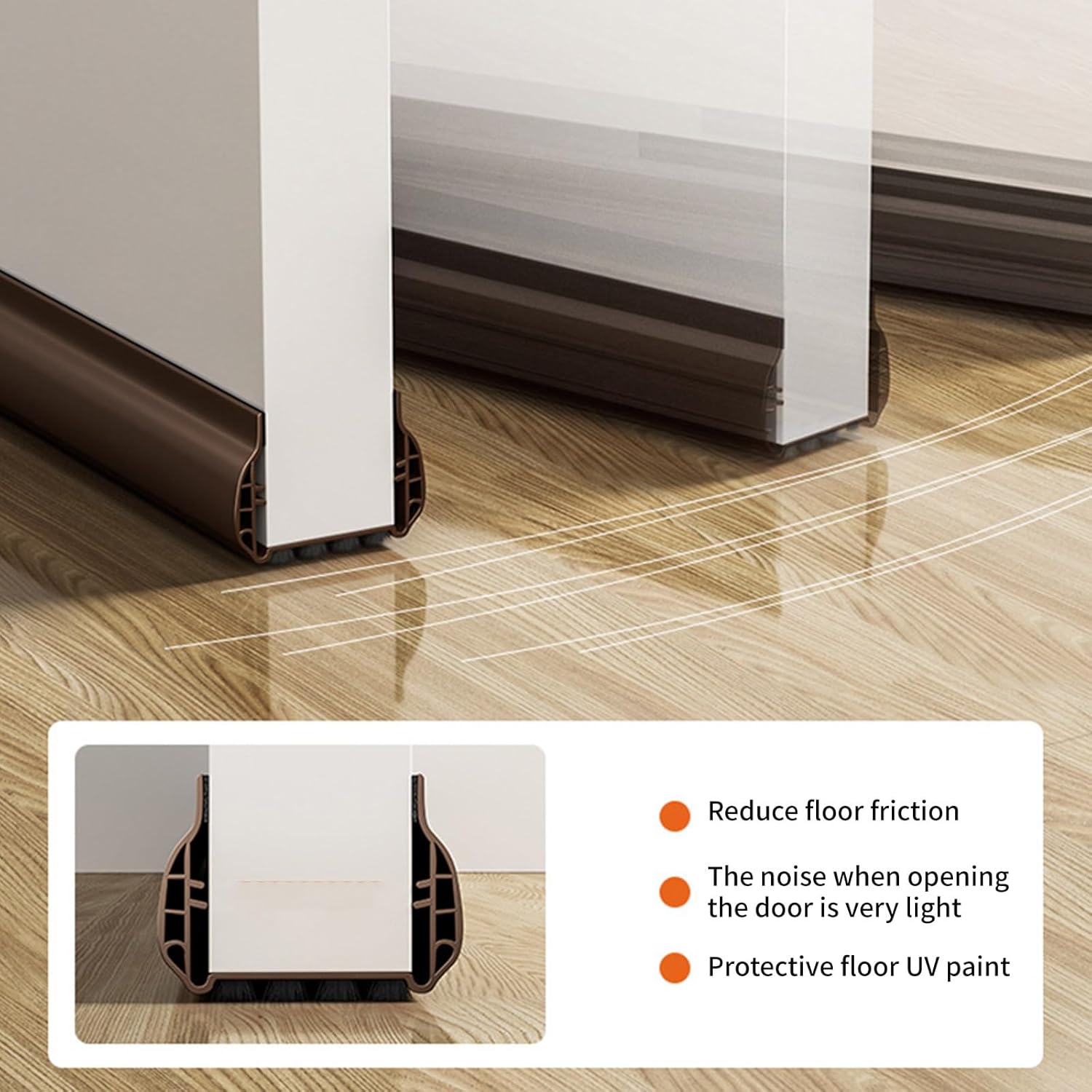 Shurhome Door Draft Stopper for Noise Reduction