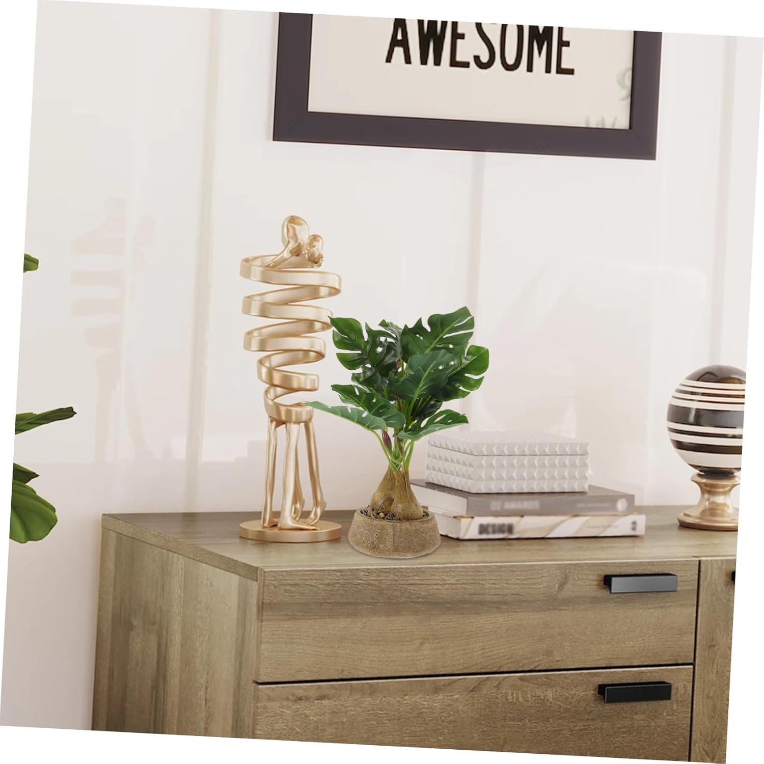 Lifelike Artificial Turtle Plant Pot for Home Office Decor