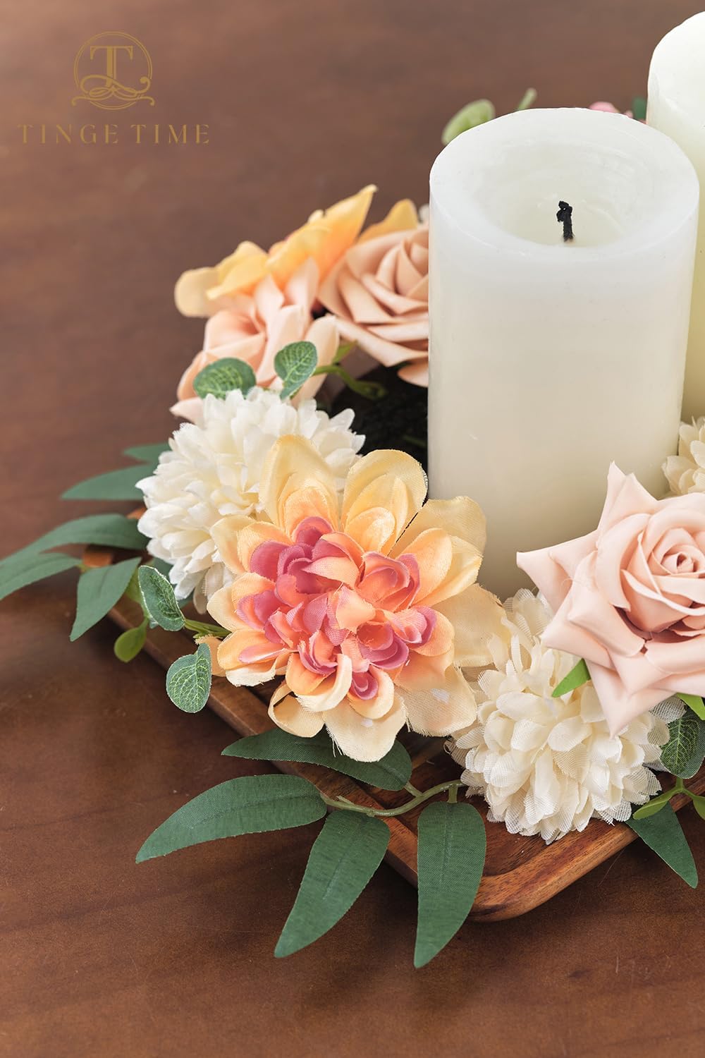 TINGE TIME Artificial Flowers Combo Box Set
