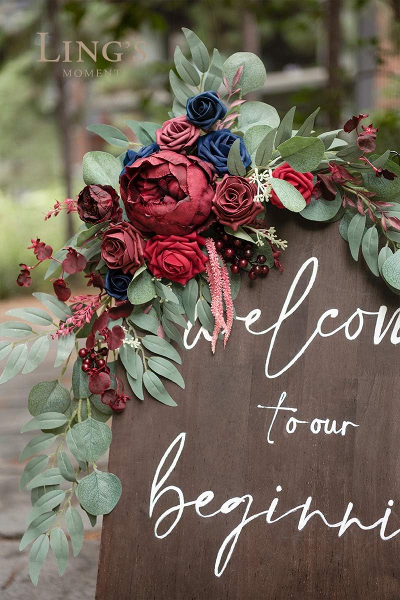 Lings Moment Artificial Welcome Sign Decor