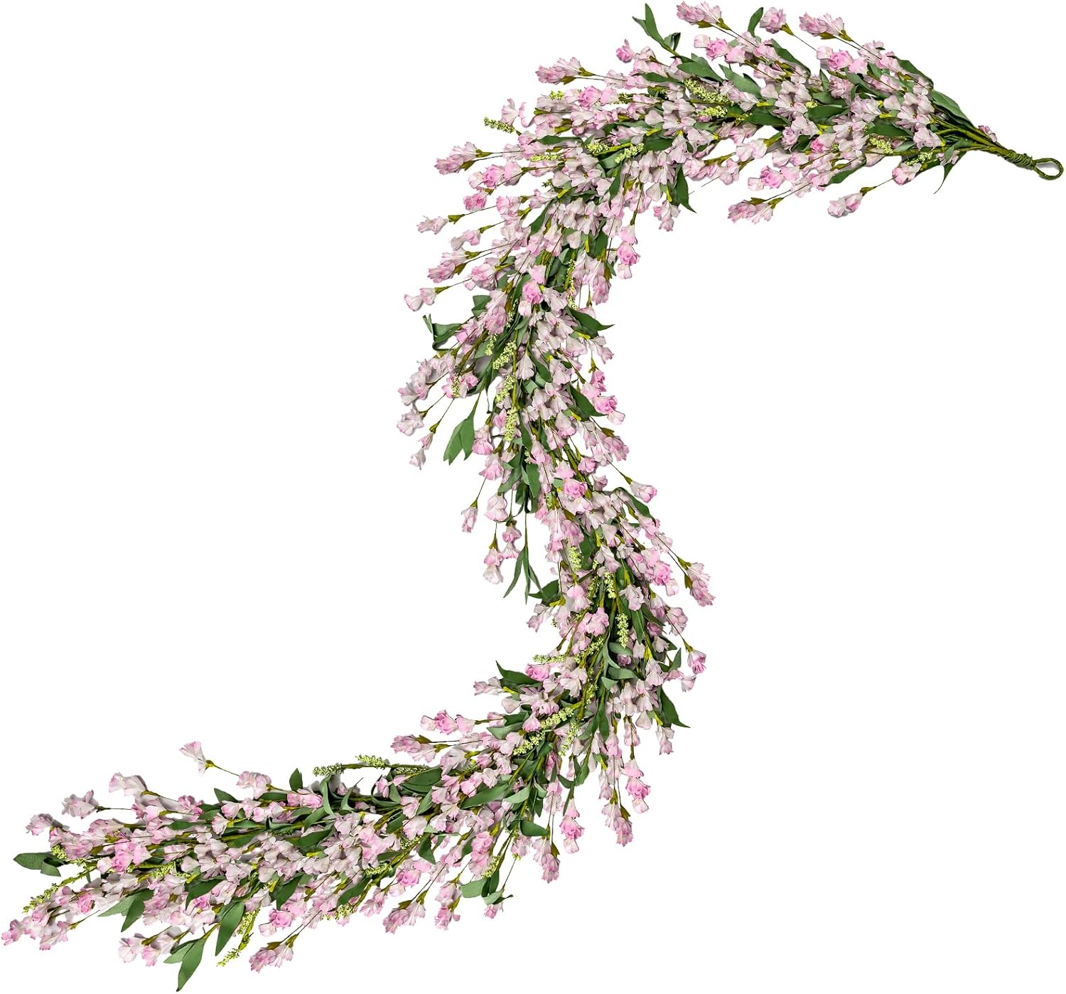 Pink Spring Garland for Home Decor