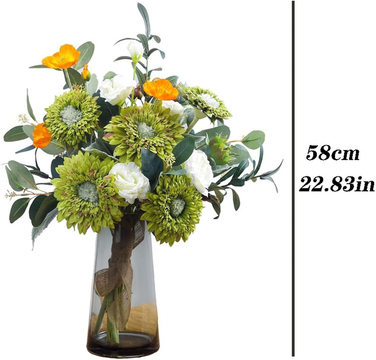 Lifelike Silk Sunflower Bouquet Indoor Decor