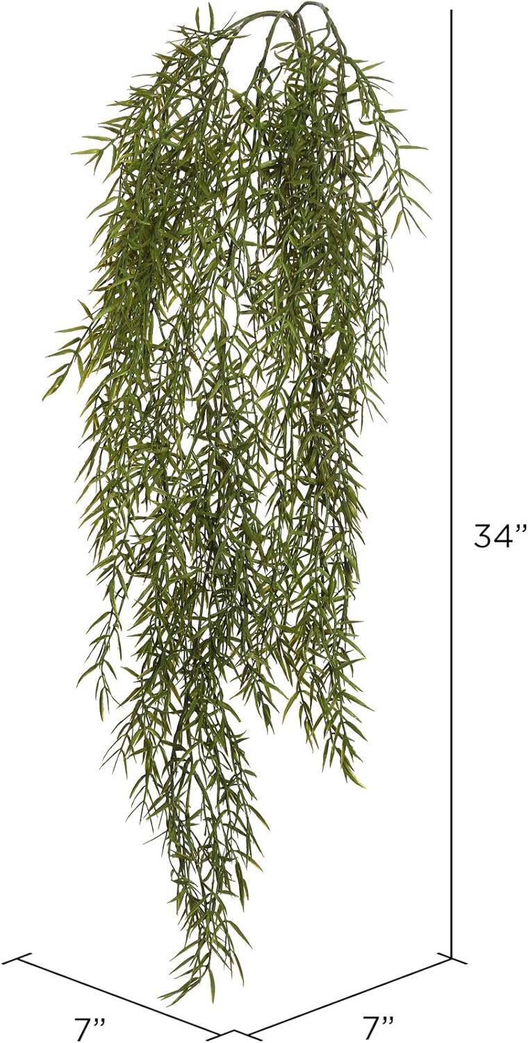 Vickerman 34 Inch Artificial Dill Leaf Vine for Home and Office