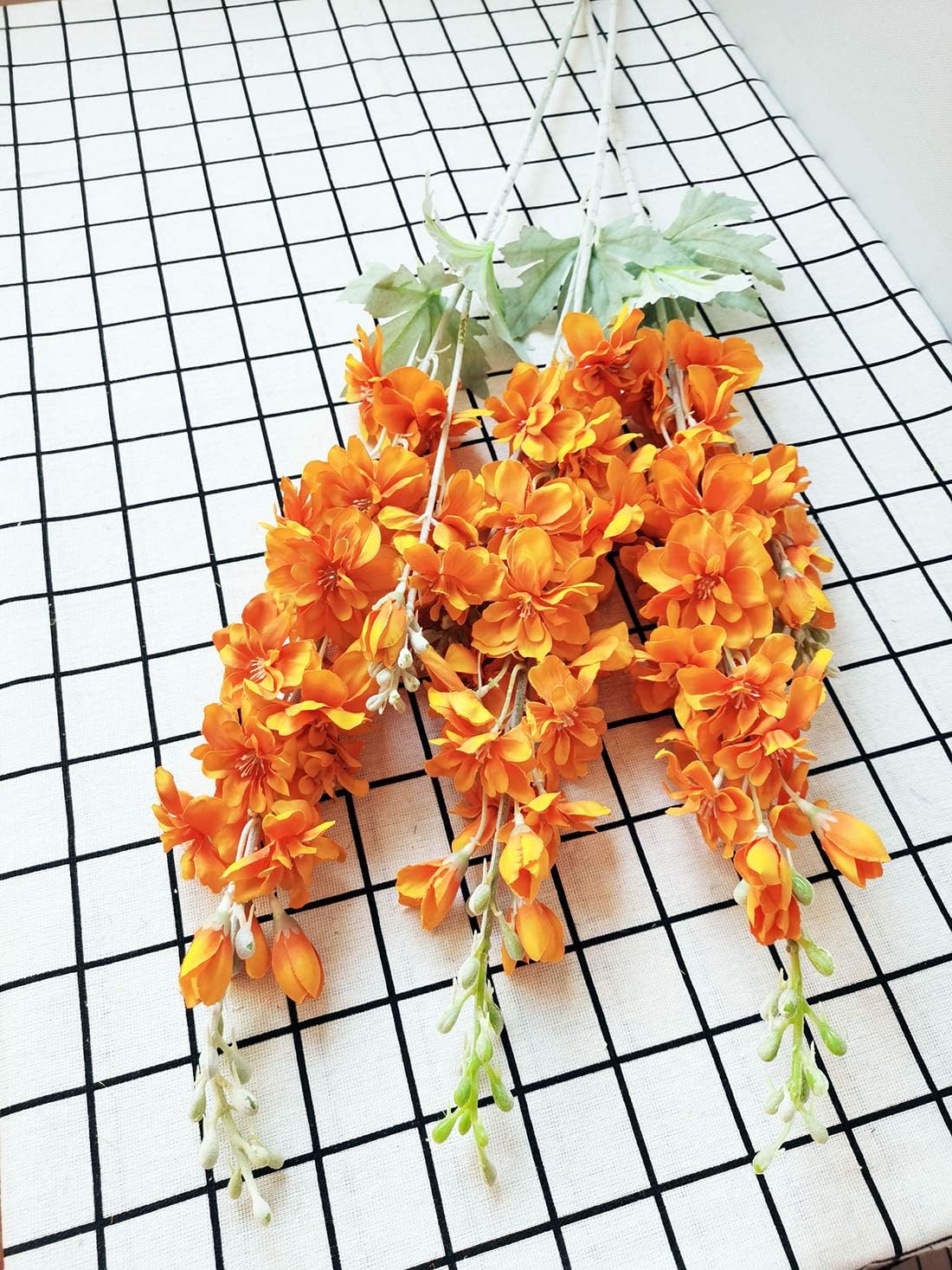 3pcs Artificial Delphinium Flowers for Home Wedding Decoration