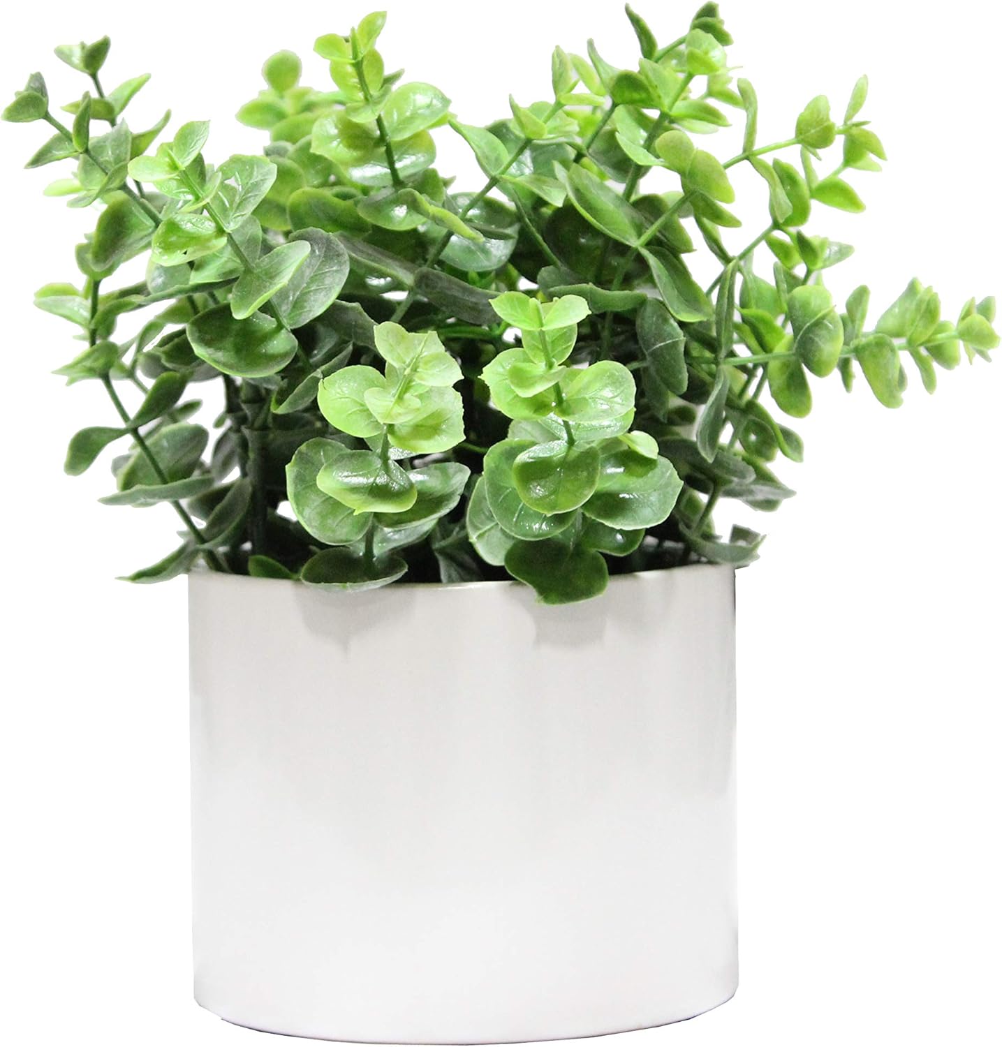 Admired By Nature 825 Inch Artificial Eucalyptus Potted Plant